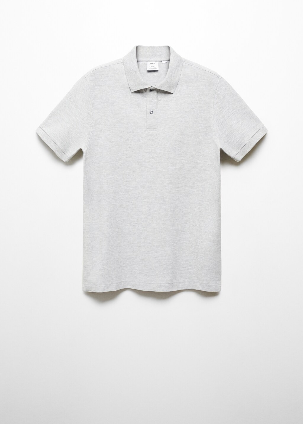 100% cotton pique polo shirt - Men | MANGO OUTLET USA