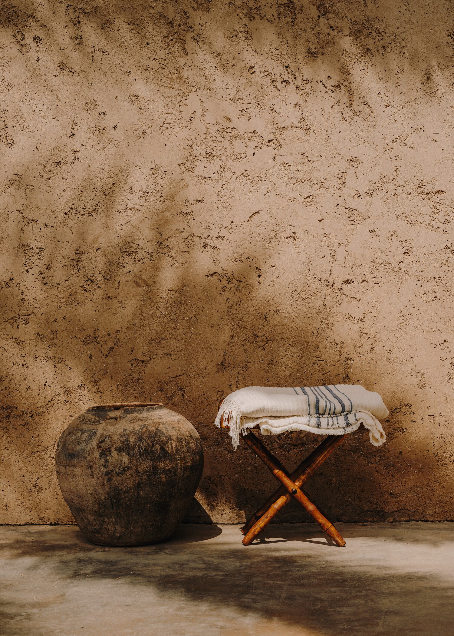 Striped cotton blanket - Details of the article 6