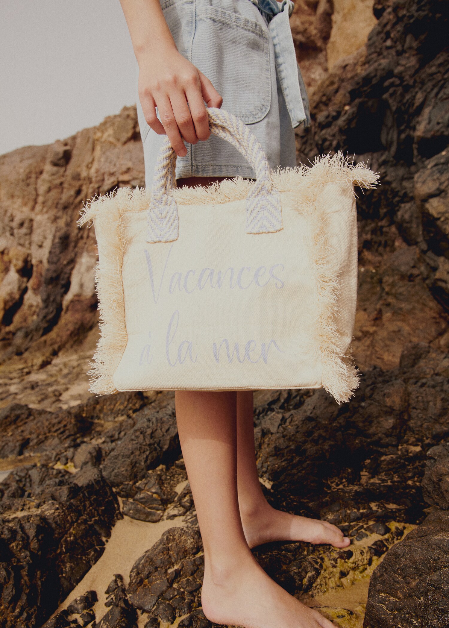 Sac shopper à franges - Détail de l'article 6