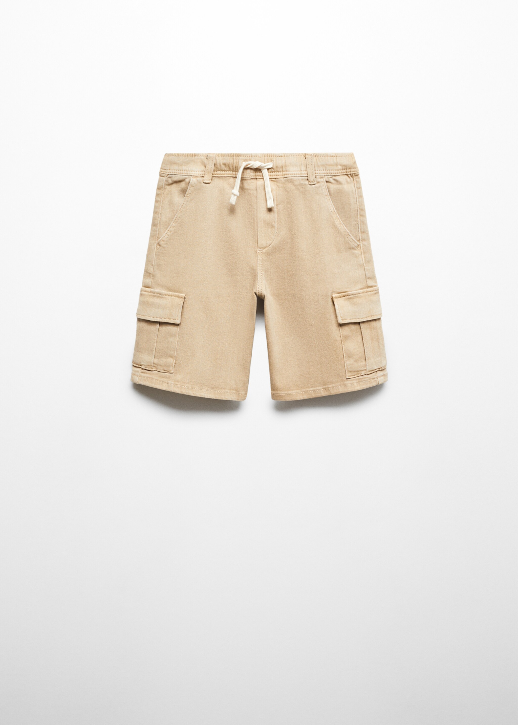 Cargo pockets Bermuda shorts - Article without model, Beige. Ref: 67075992-00.