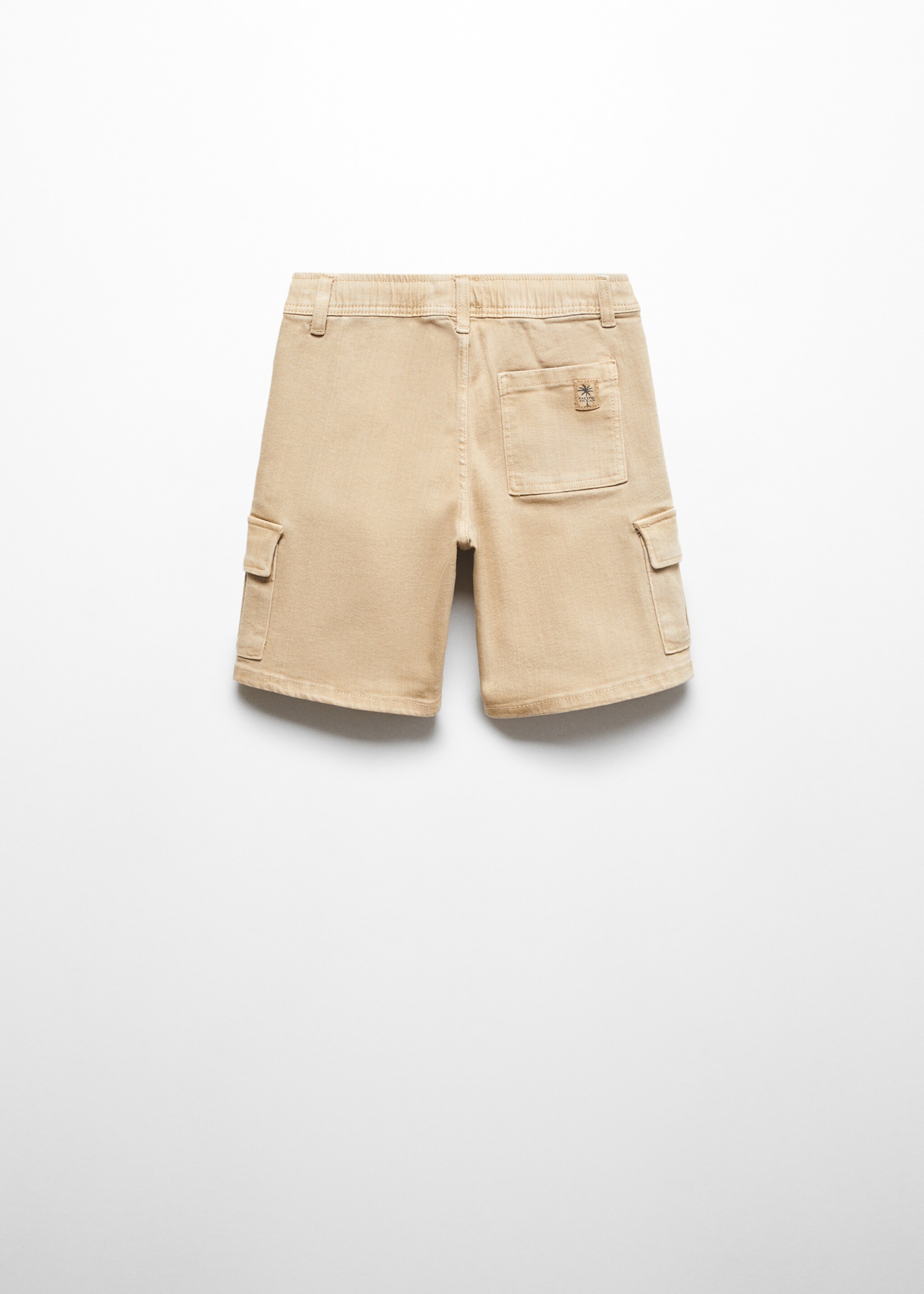Cargo pockets Bermuda shorts - Reverse of the article, Beige. Ref: 67075992-00.