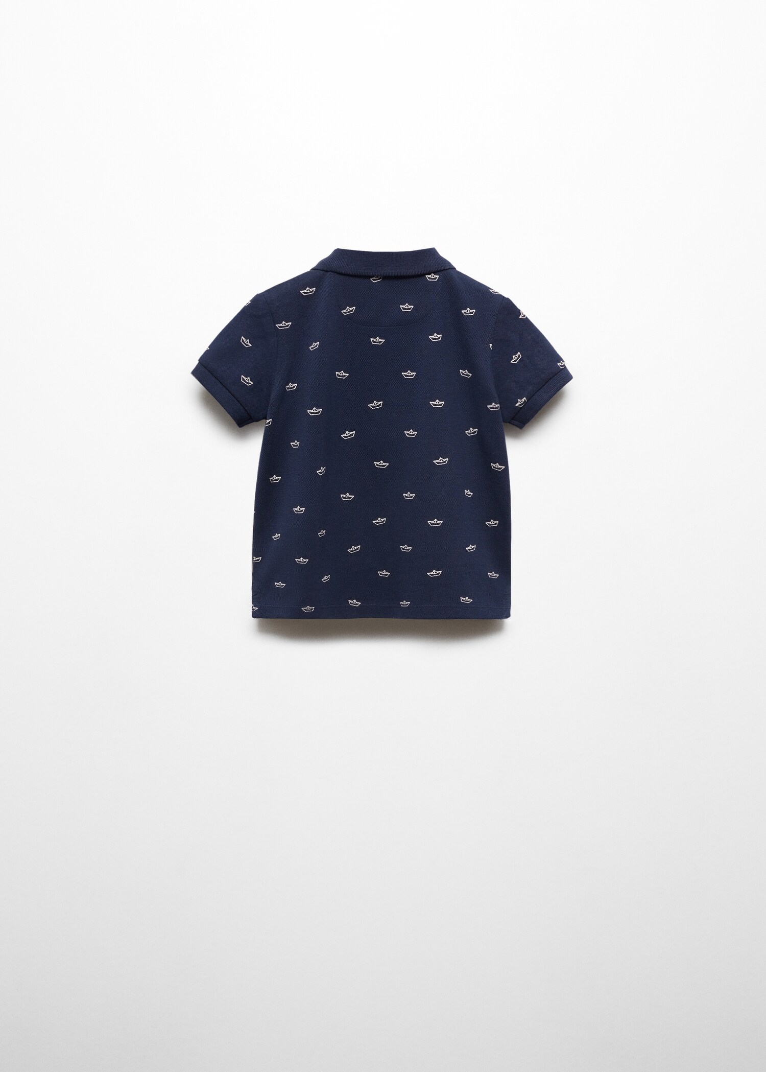 Polo algodón estampado - Reverso del artículo