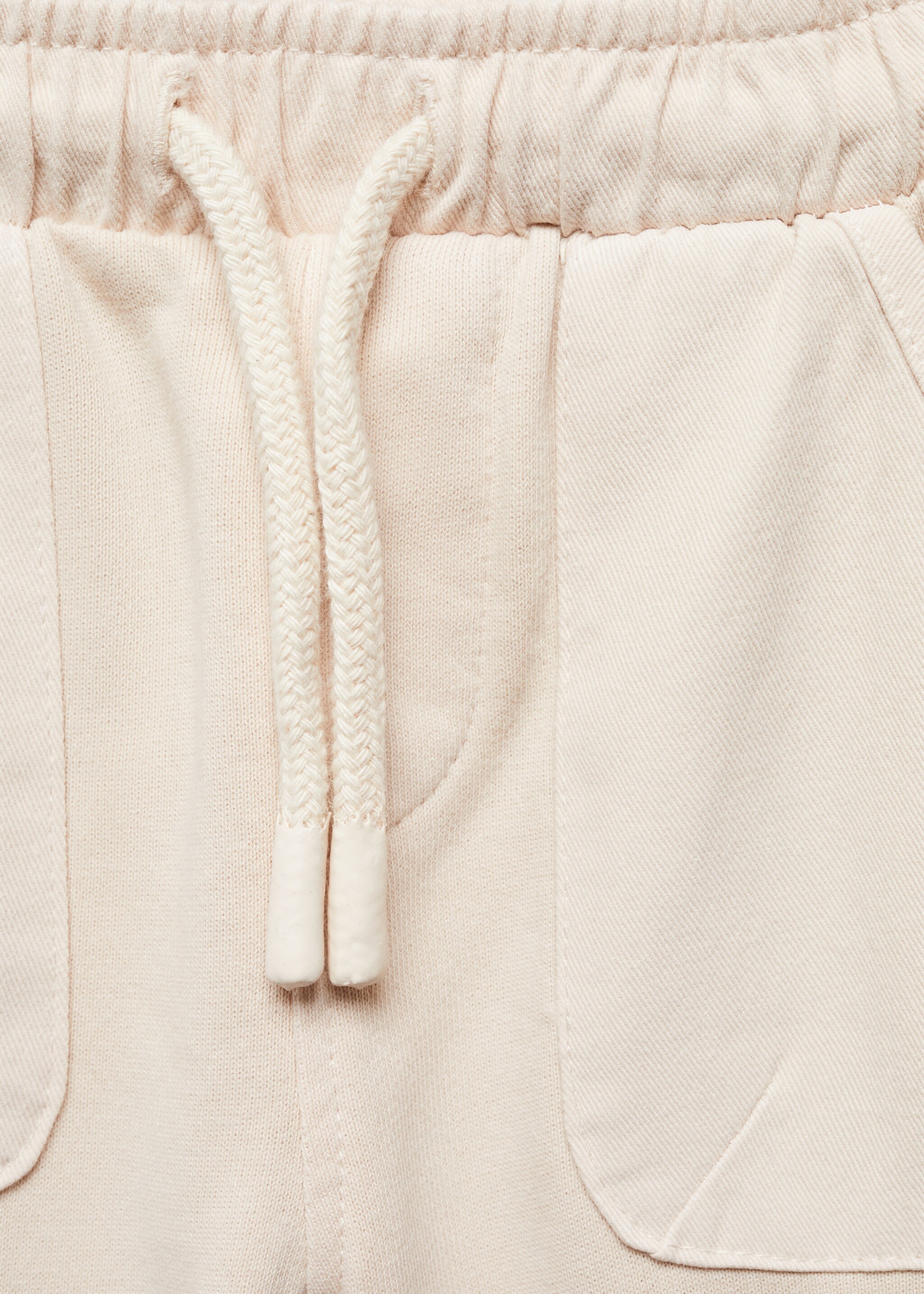 Cotton jogger-style trousers - Details of the article 8