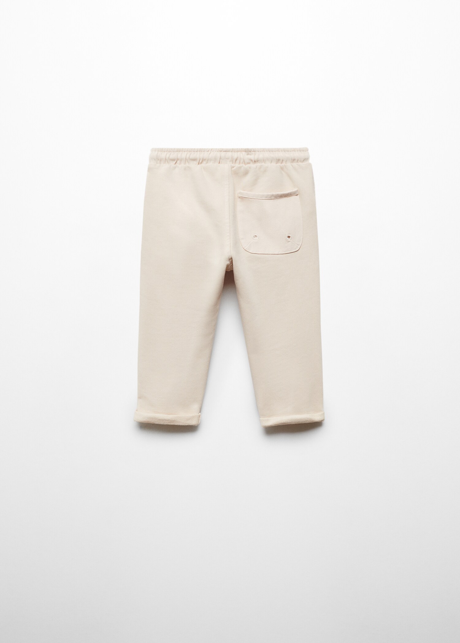 Pantalon jogger coton - Verso de l’article