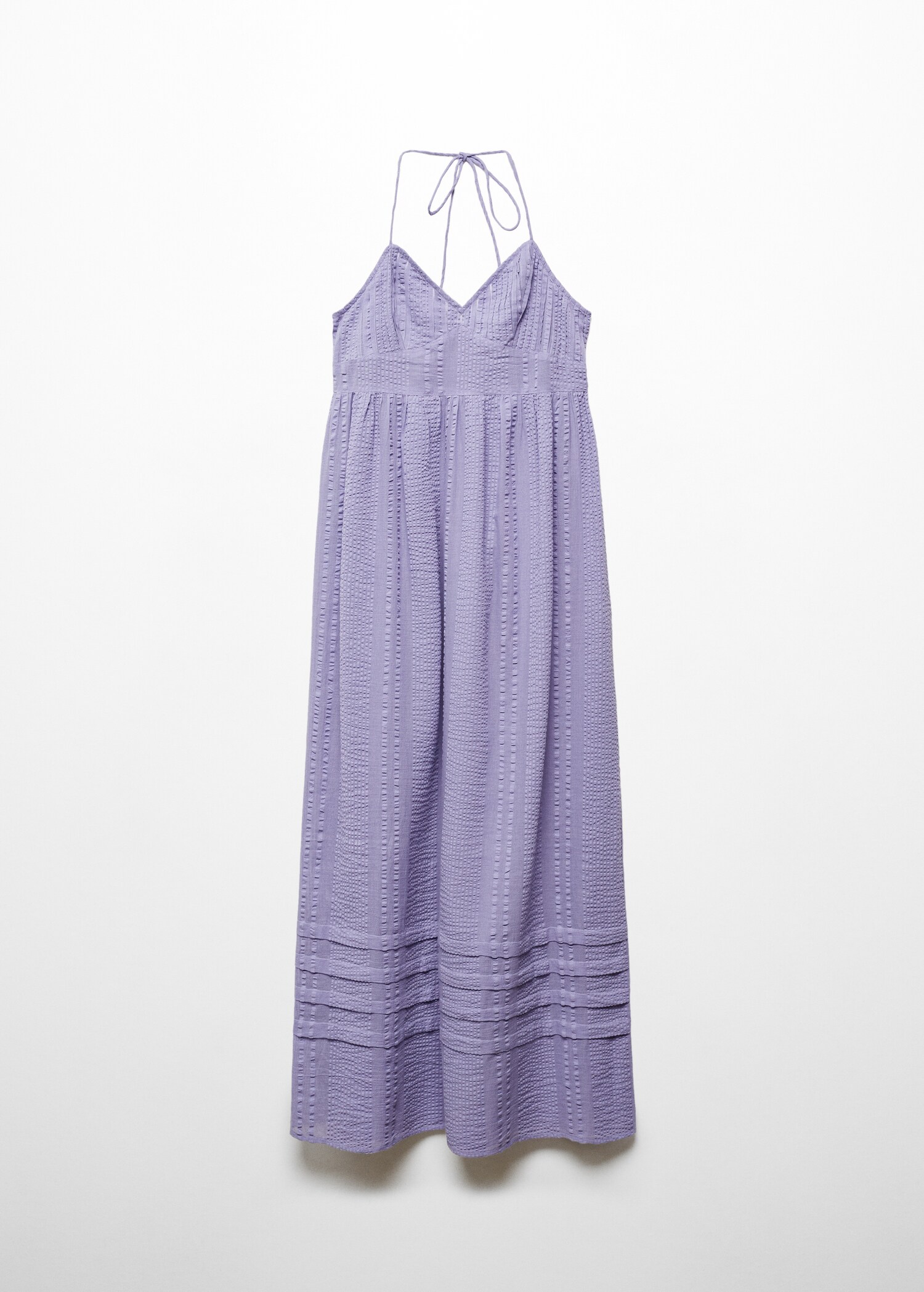 Texturiertes Maxi-Kleid - Artikel ohne Model