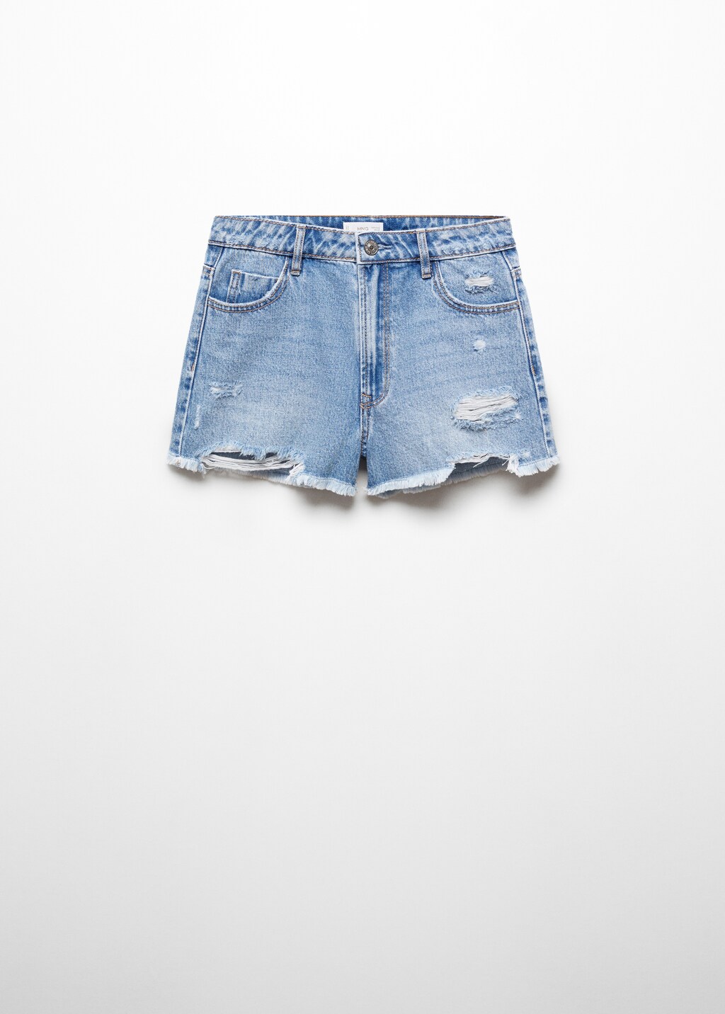 パンツ no mass prod 05glm broken denim shorts no mass prod 05glm broken denim shorts