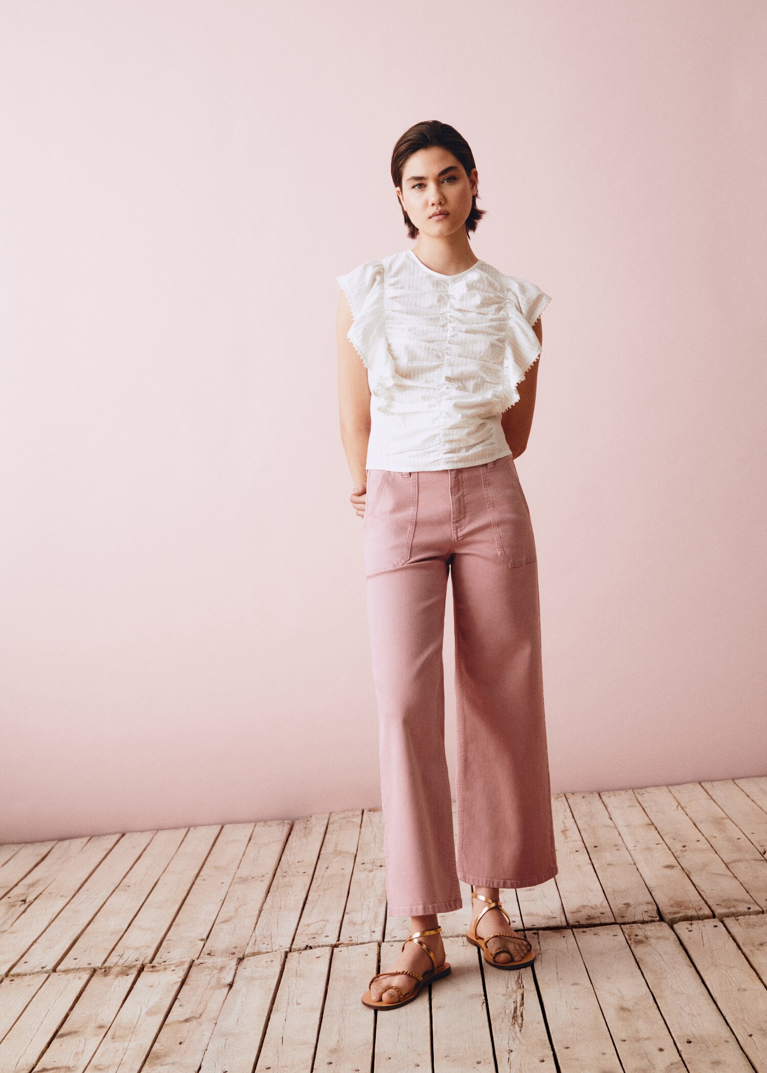Blusa fruncida volantes - Detalle del artículo 5
