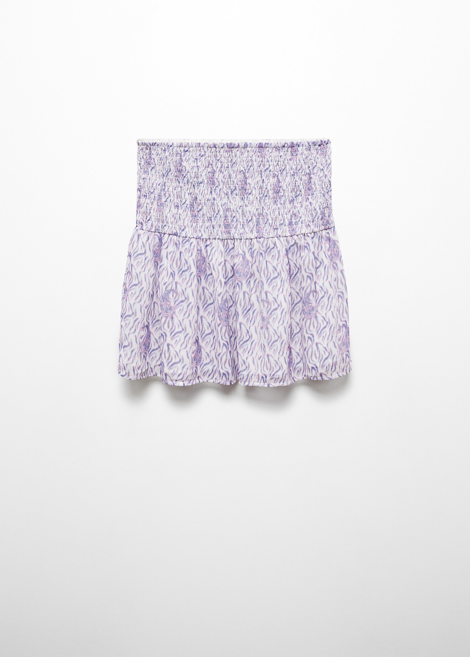 Falda fluida estampada - Artículo sin modelo