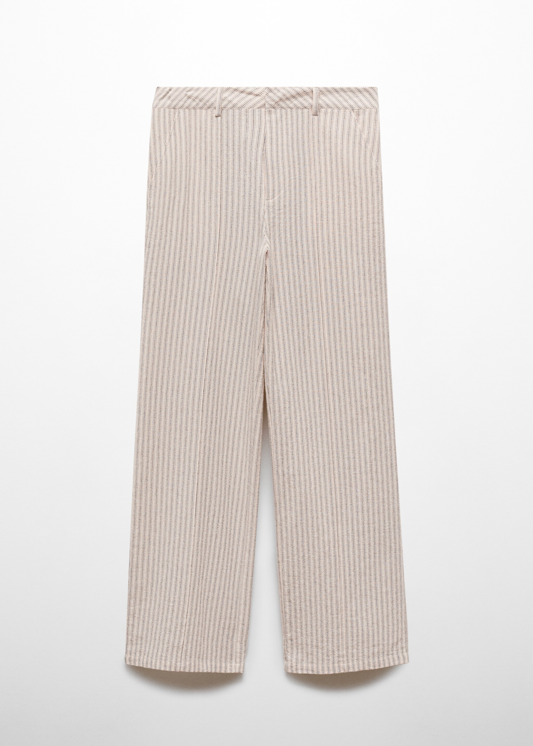 Gestreepte straight-fit broek - Artikel zonder model
