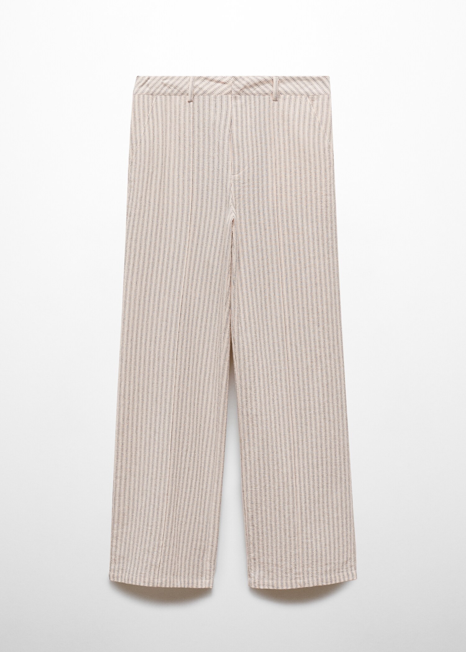 Gestreepte straight-fit broek - Artikel zonder model