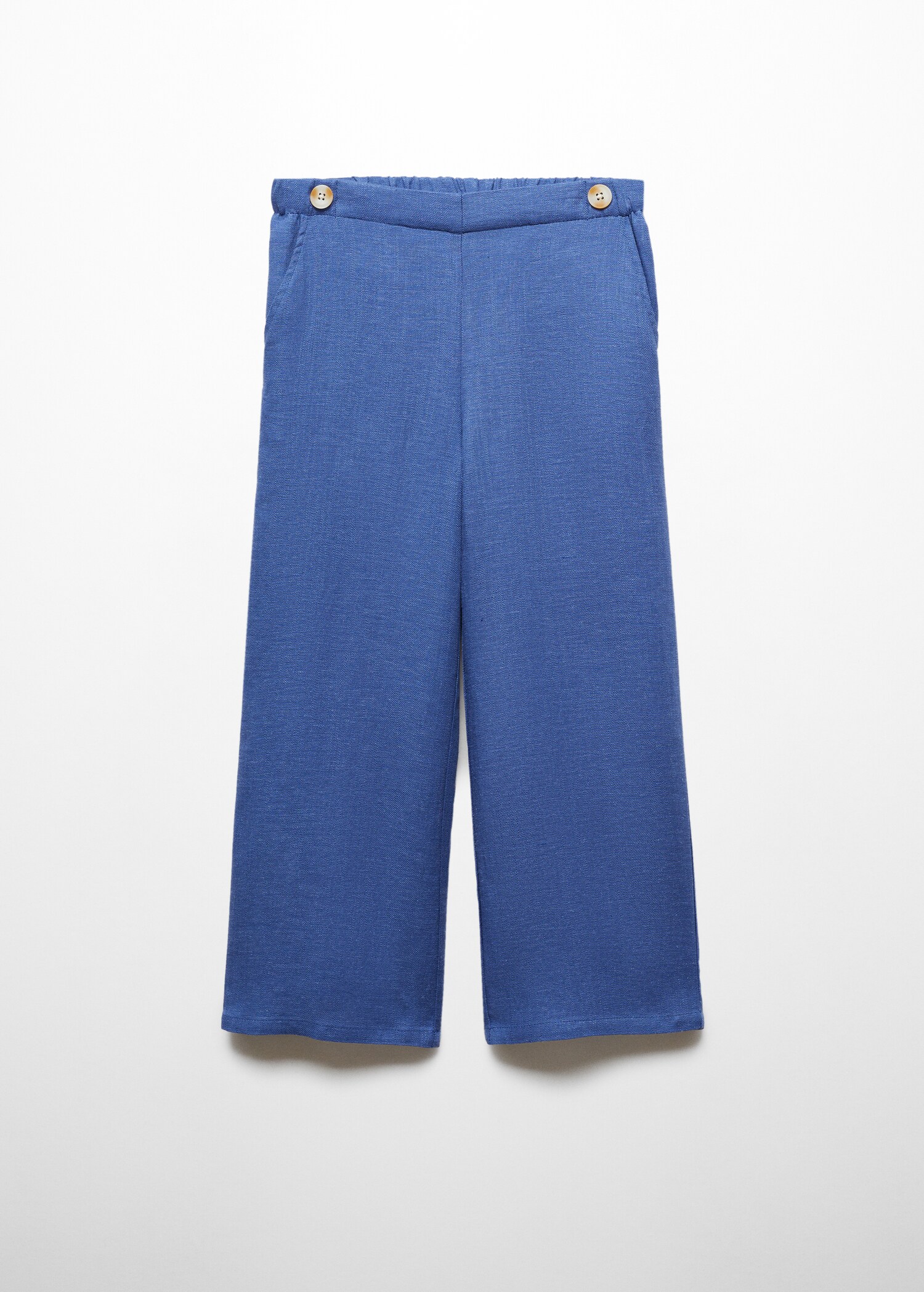Linen trousers with buttons - Article without model