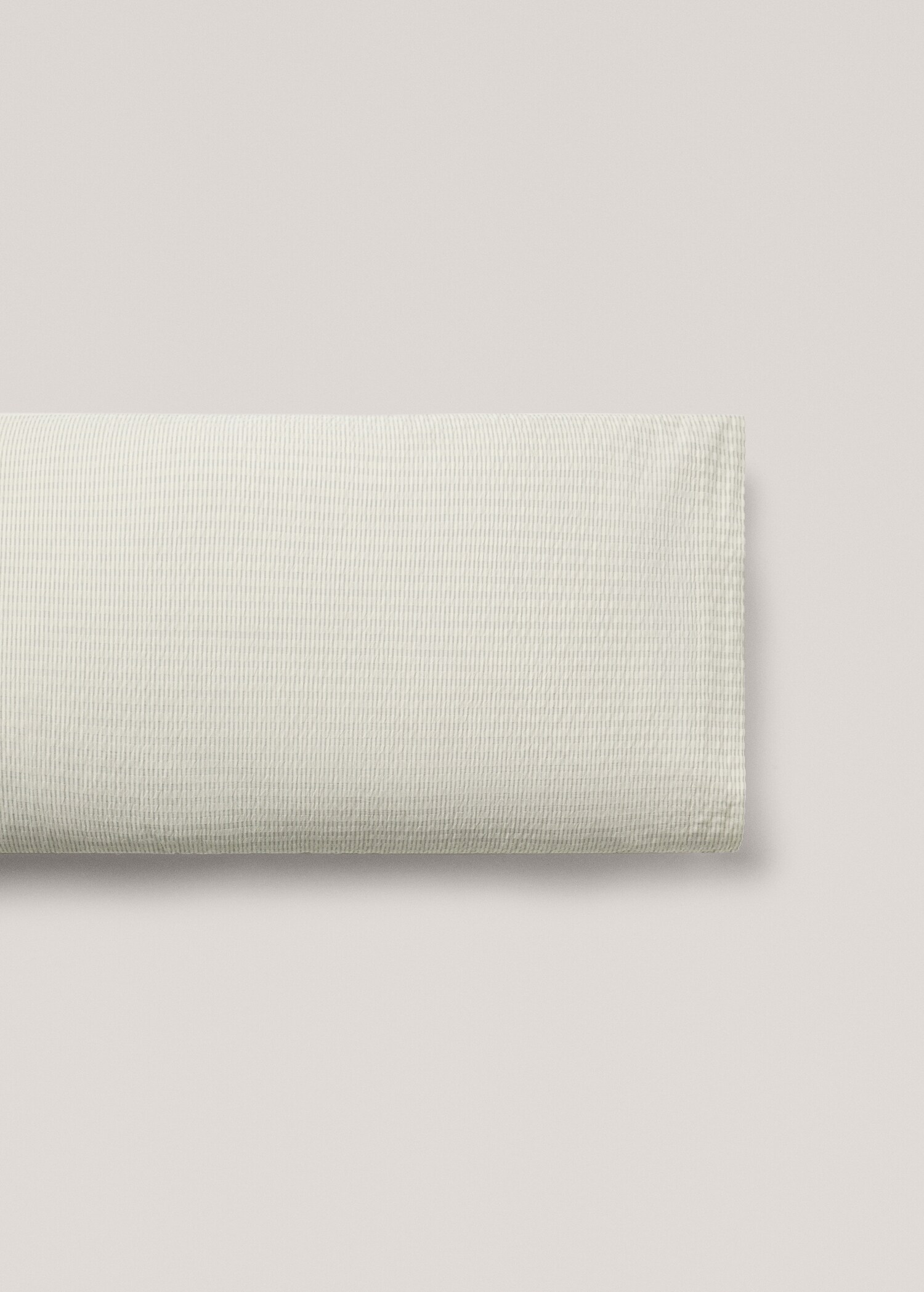 Woven stripe seersucker pillowcase 45x110cm - Article without model