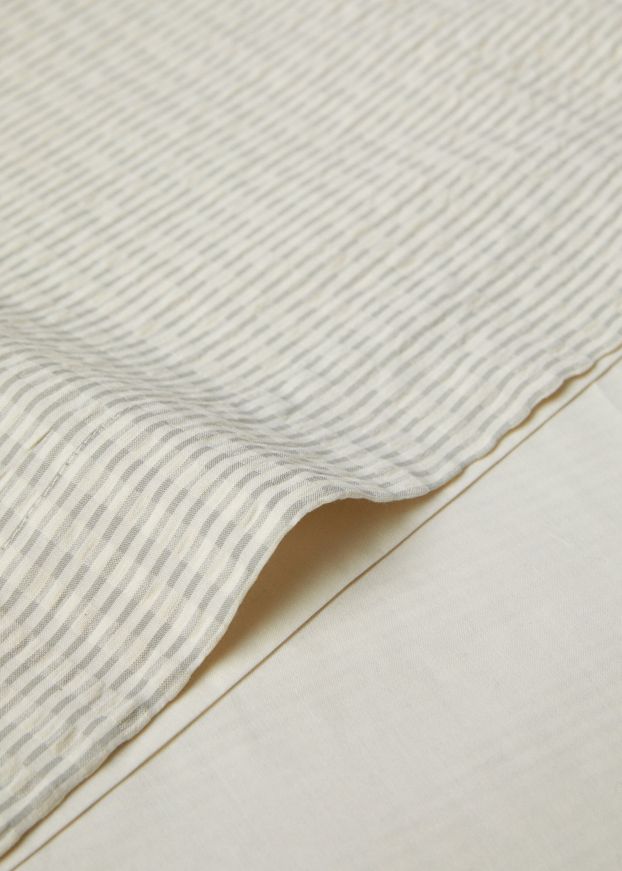 Federa seersucker righe tessute 45x110 cm - Dettaglio dell'articolo 2