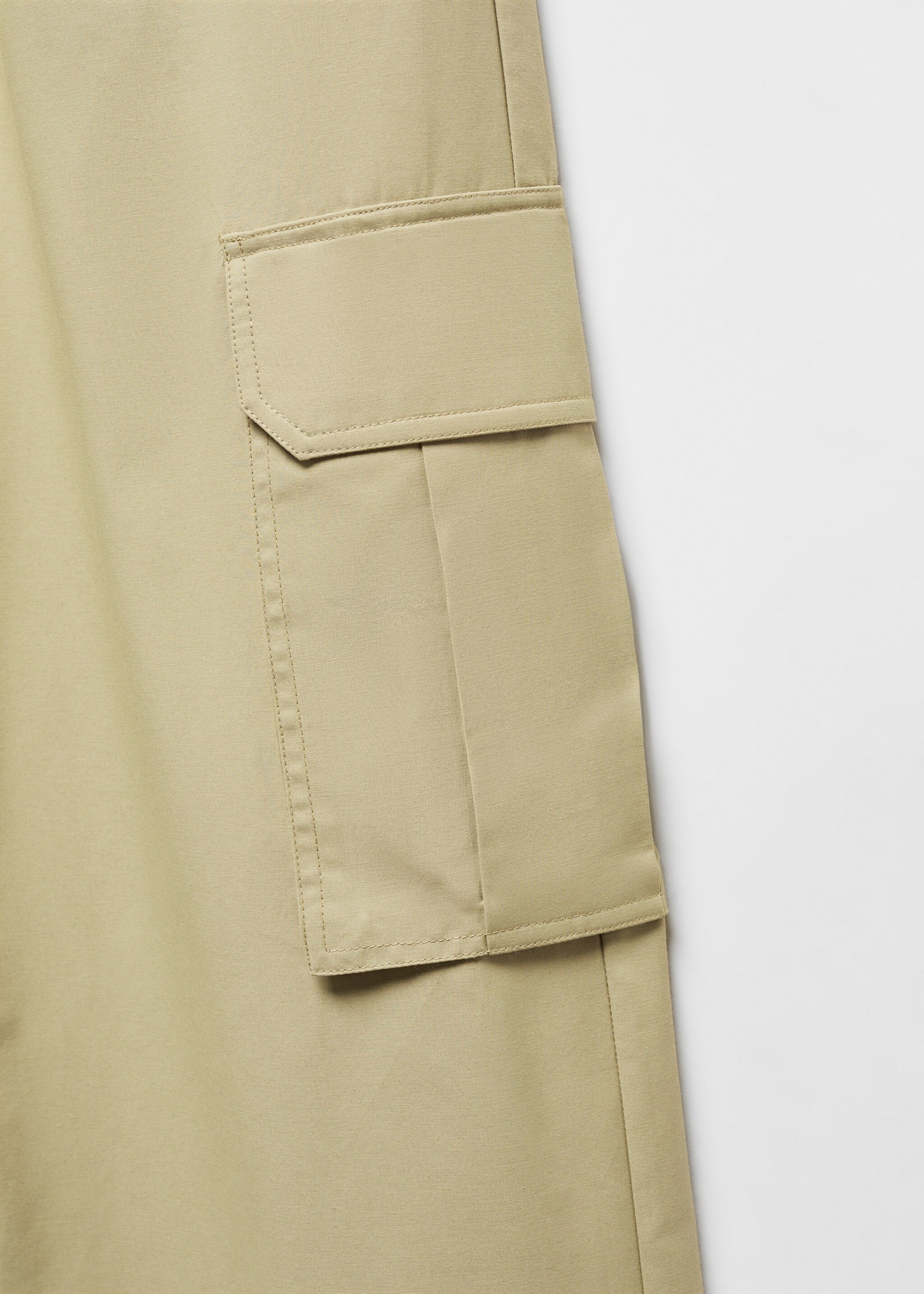 Elastic waist cargo pants - Details of the article 8