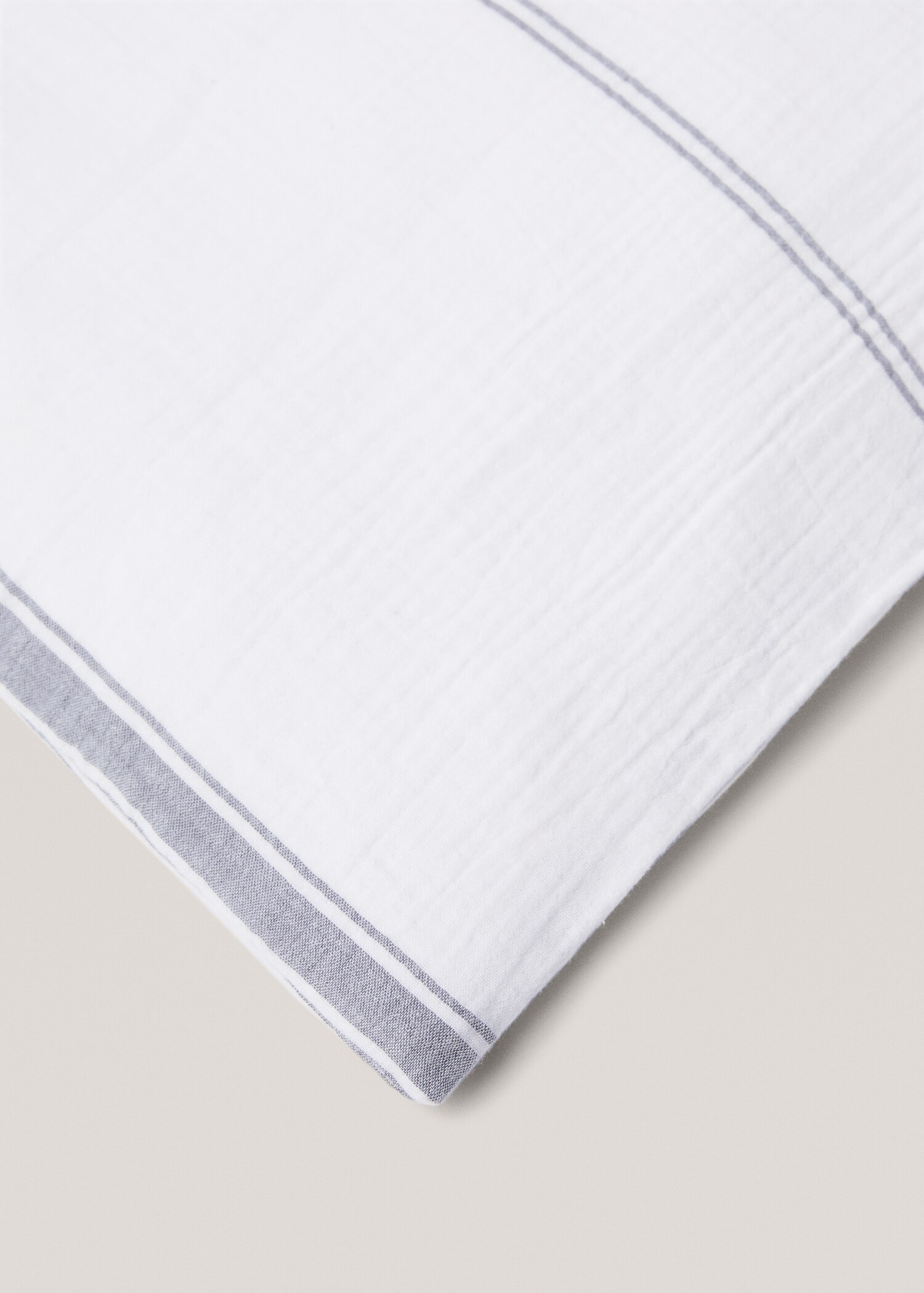 Funda nórdica gasa algodón rayas cama 180cm - Detalle del artículo 3
