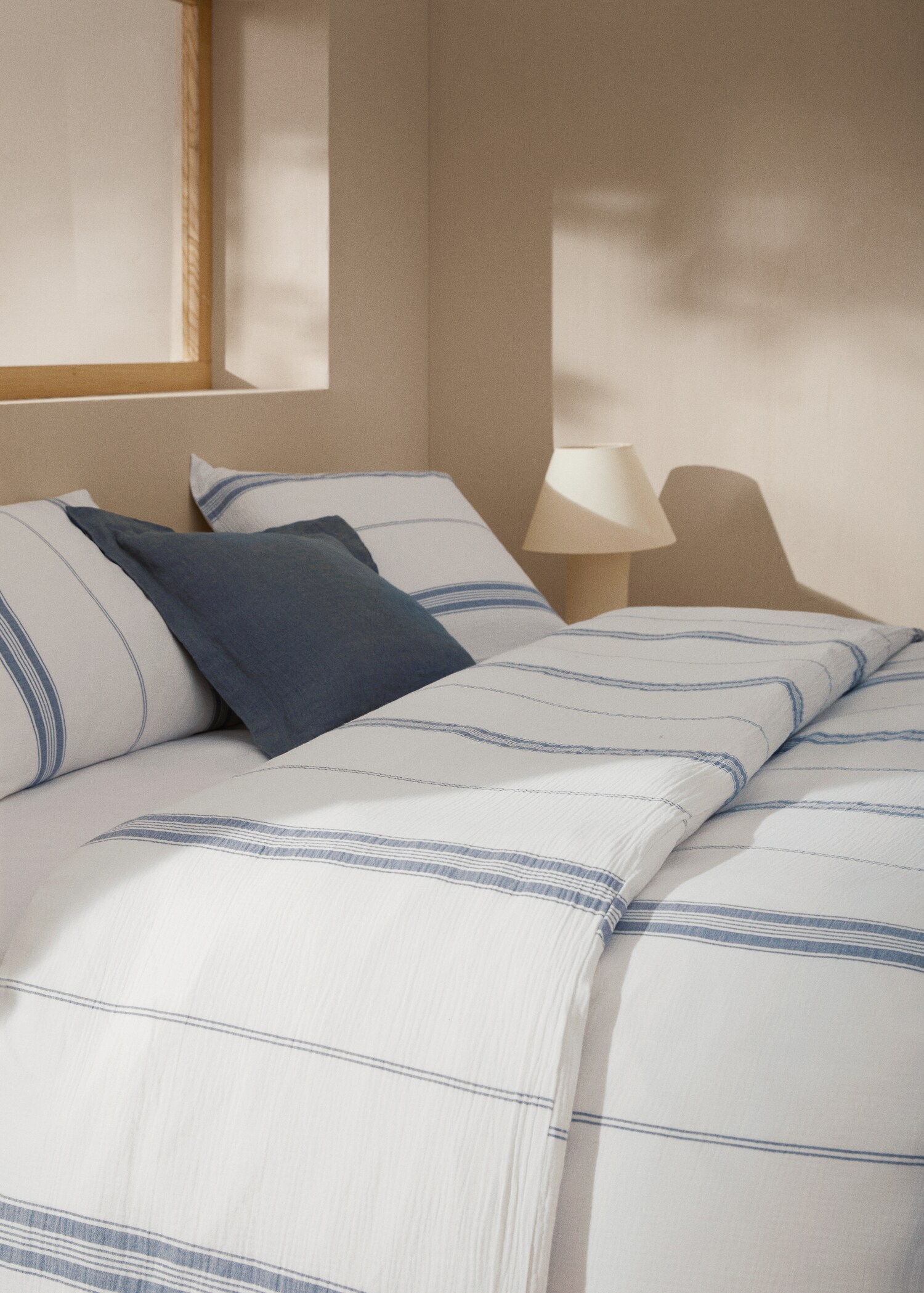 Funda nórdica gasa algodón rayas cama 180cm - Detalle del artículo 7