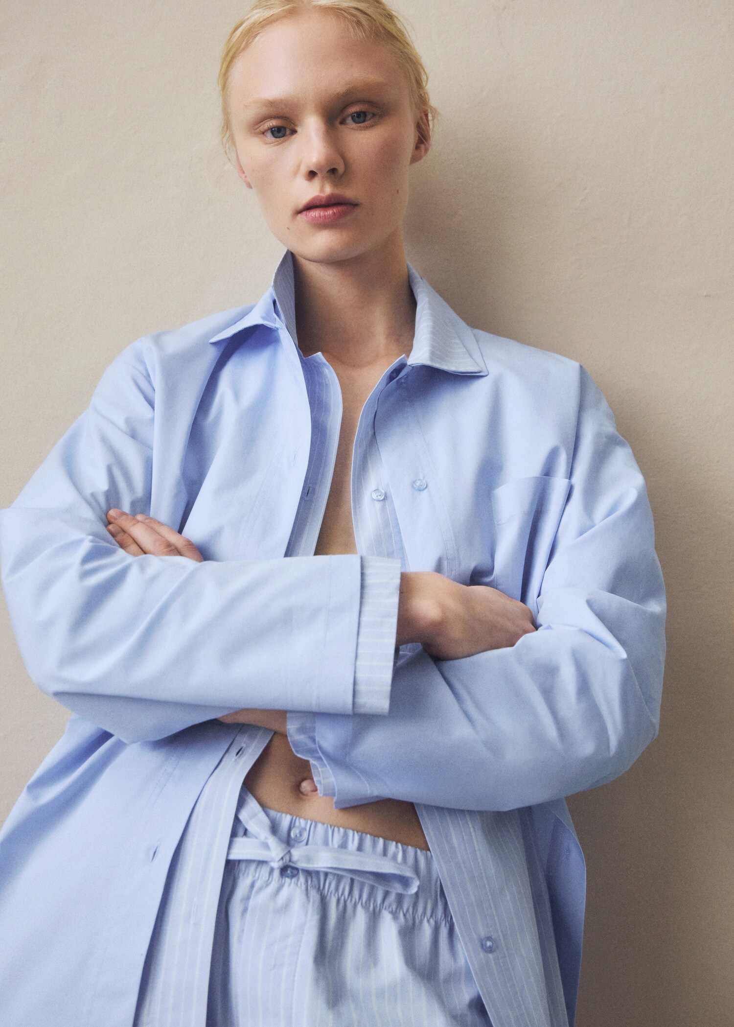 Two-piece cotton pyjamas - Details of the article 6