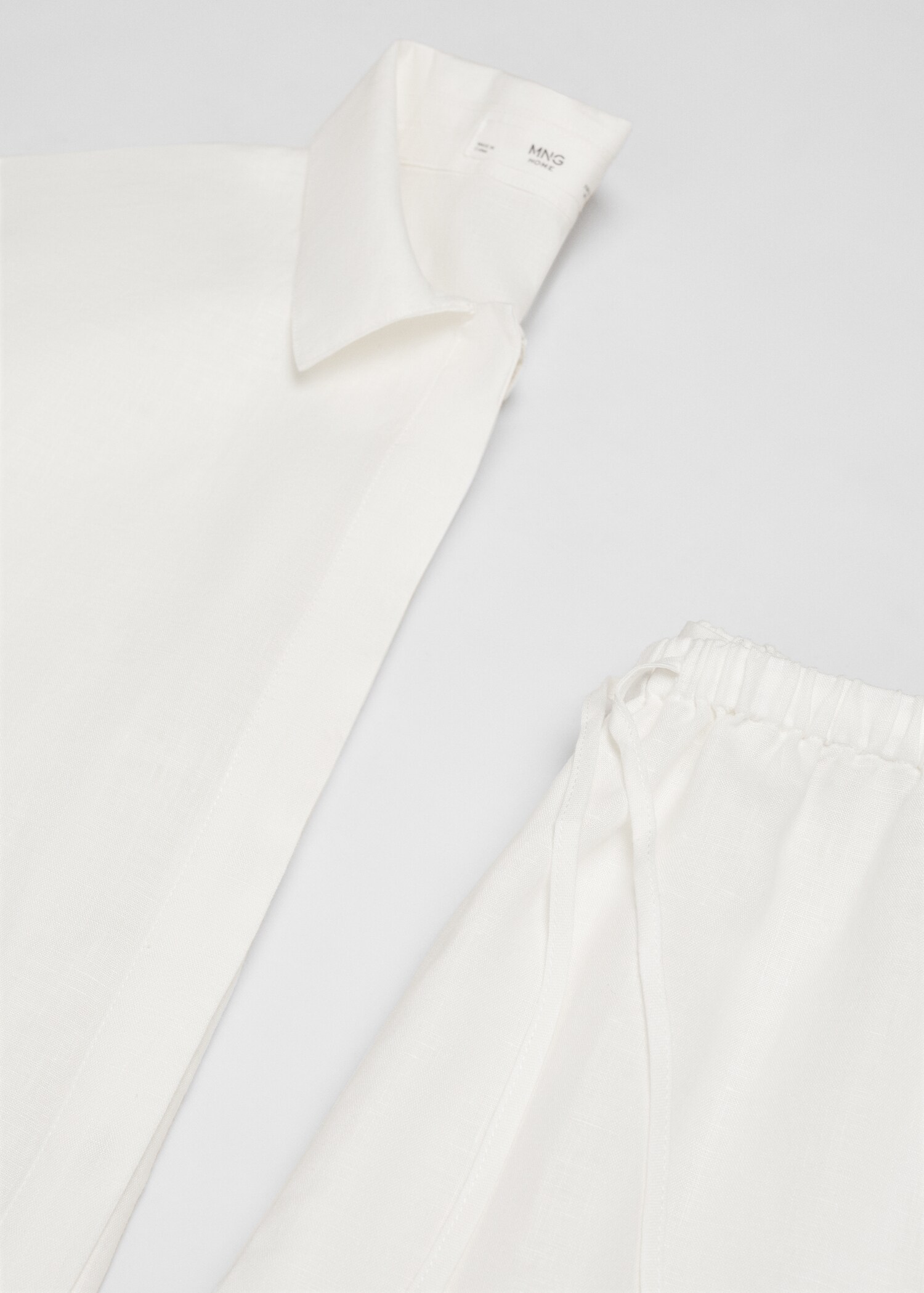 Pyjamabroek 100% linnen - Detail van het artikel 8