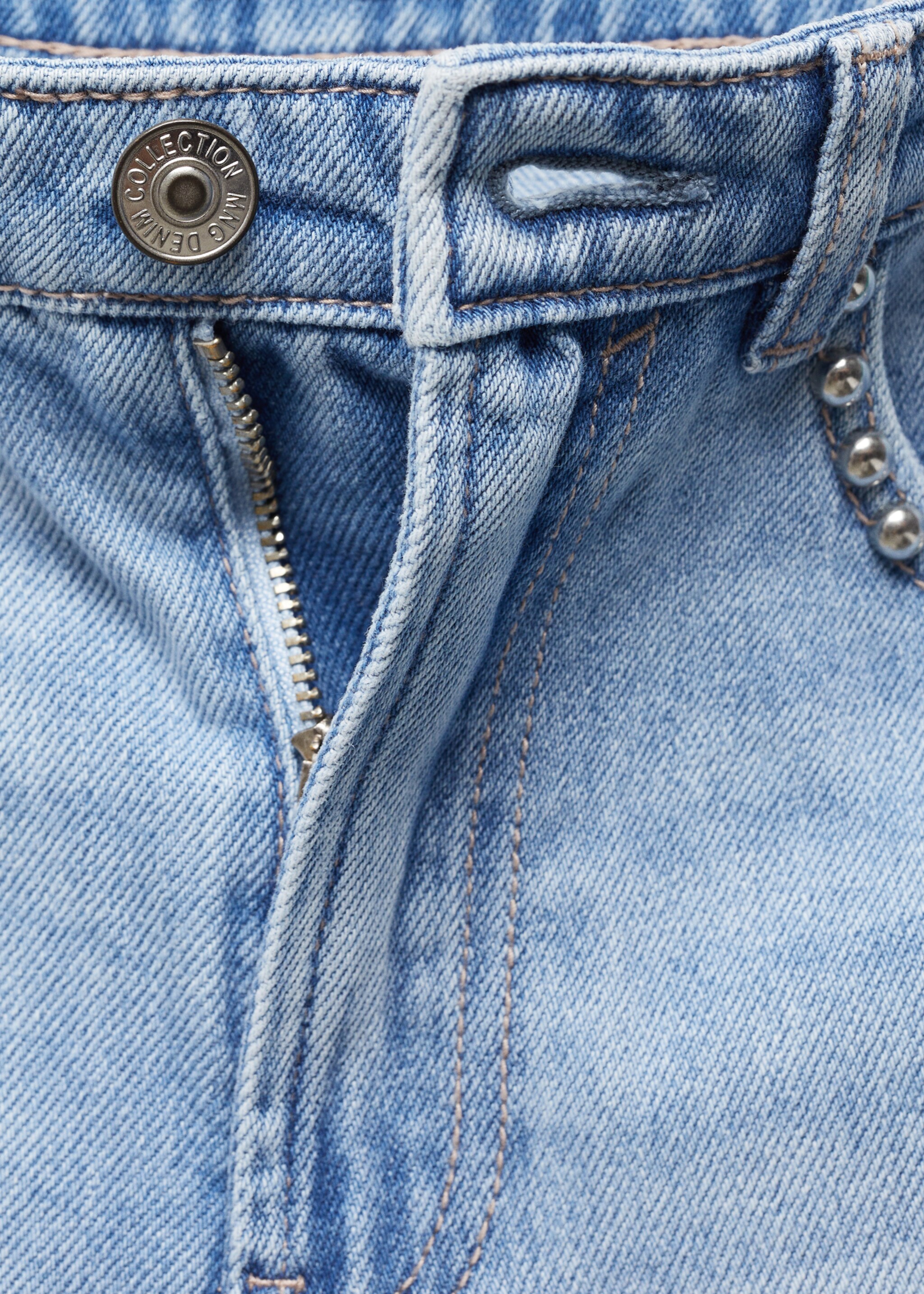 Short vaquero rotos decorativos - Detalle del artículo 8, Azul claro. Ref: 67076049-00.