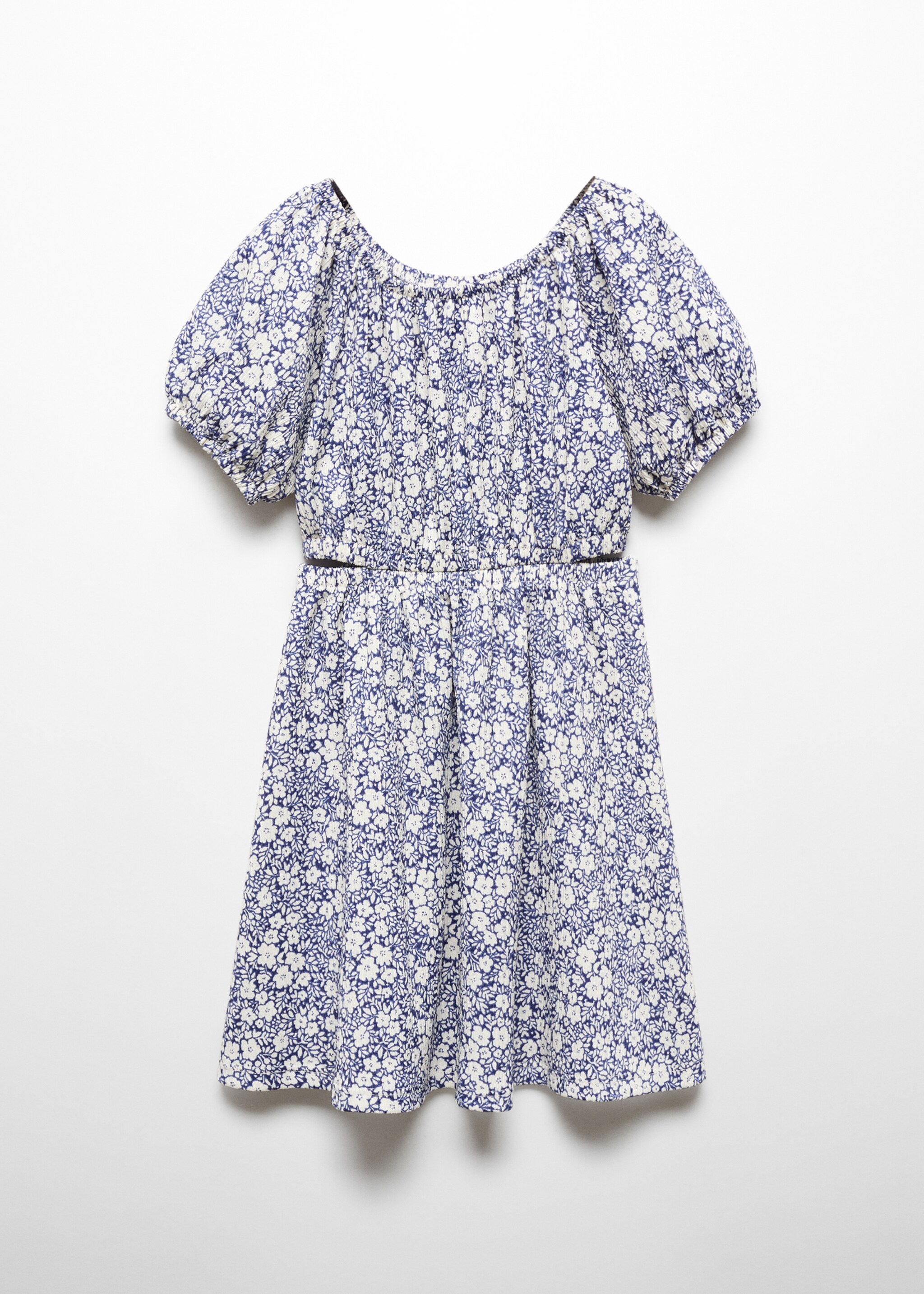Floral dress with cut-out - Article without model