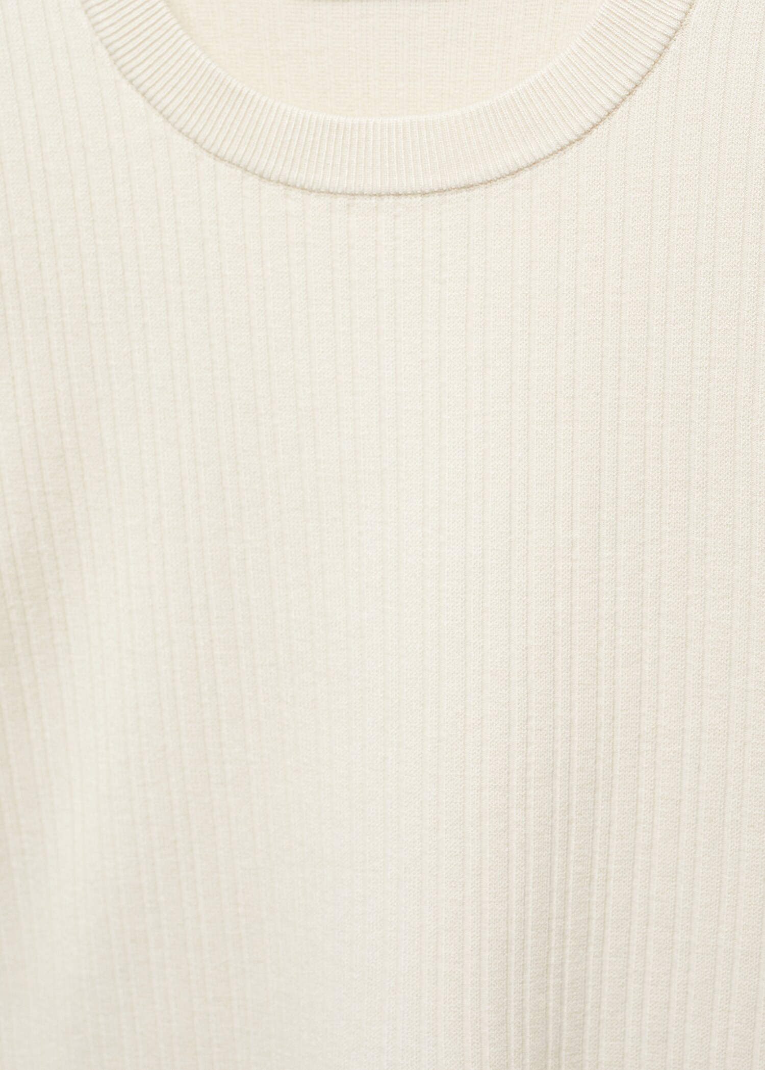 Ribbstickad t-shirt - Detaljer om artikeln 8