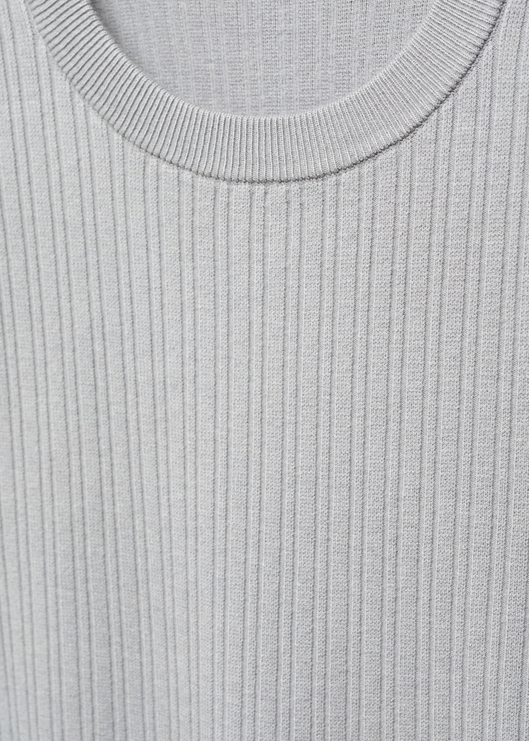 Ribbed  knit t-shirt - Details of the article 8