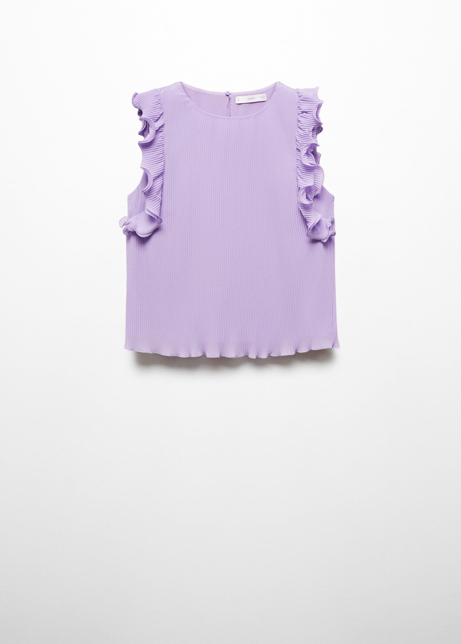 Ruffle pleated top - Article without model