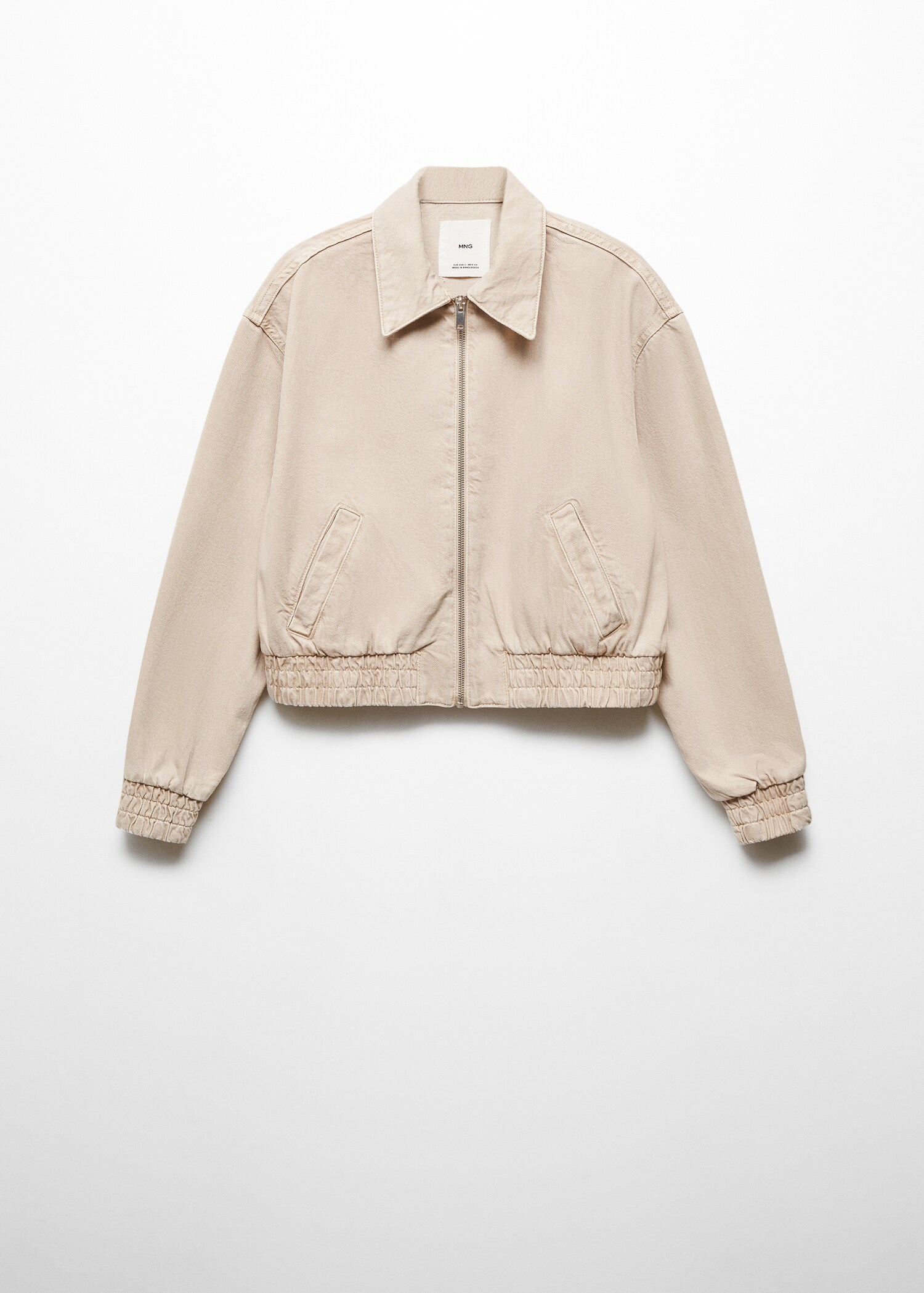 Bomber denim Donna MANGO OUTLET Italia - Main Image