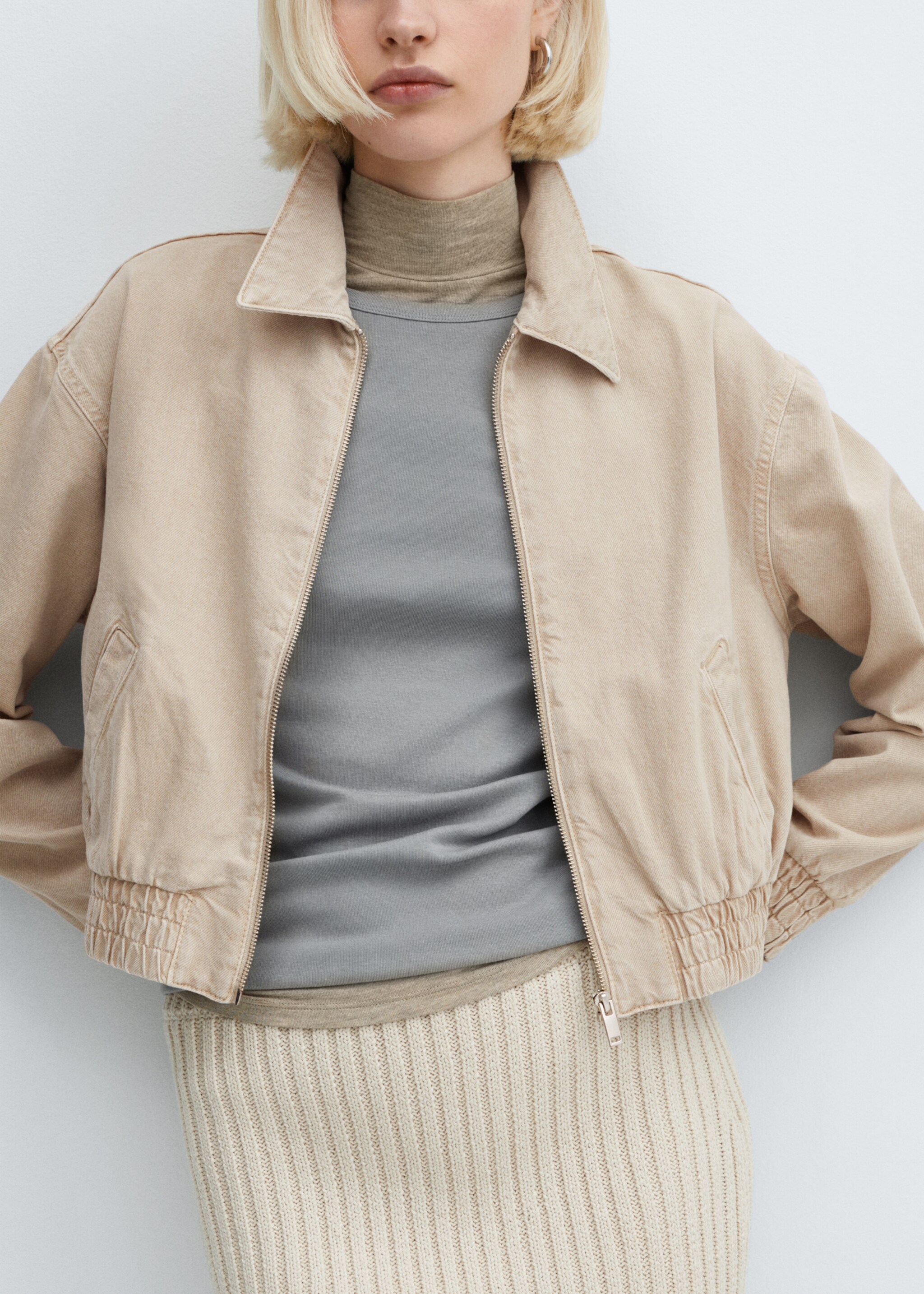 Jeans-Bomberjacke - Detail des Artikels 6