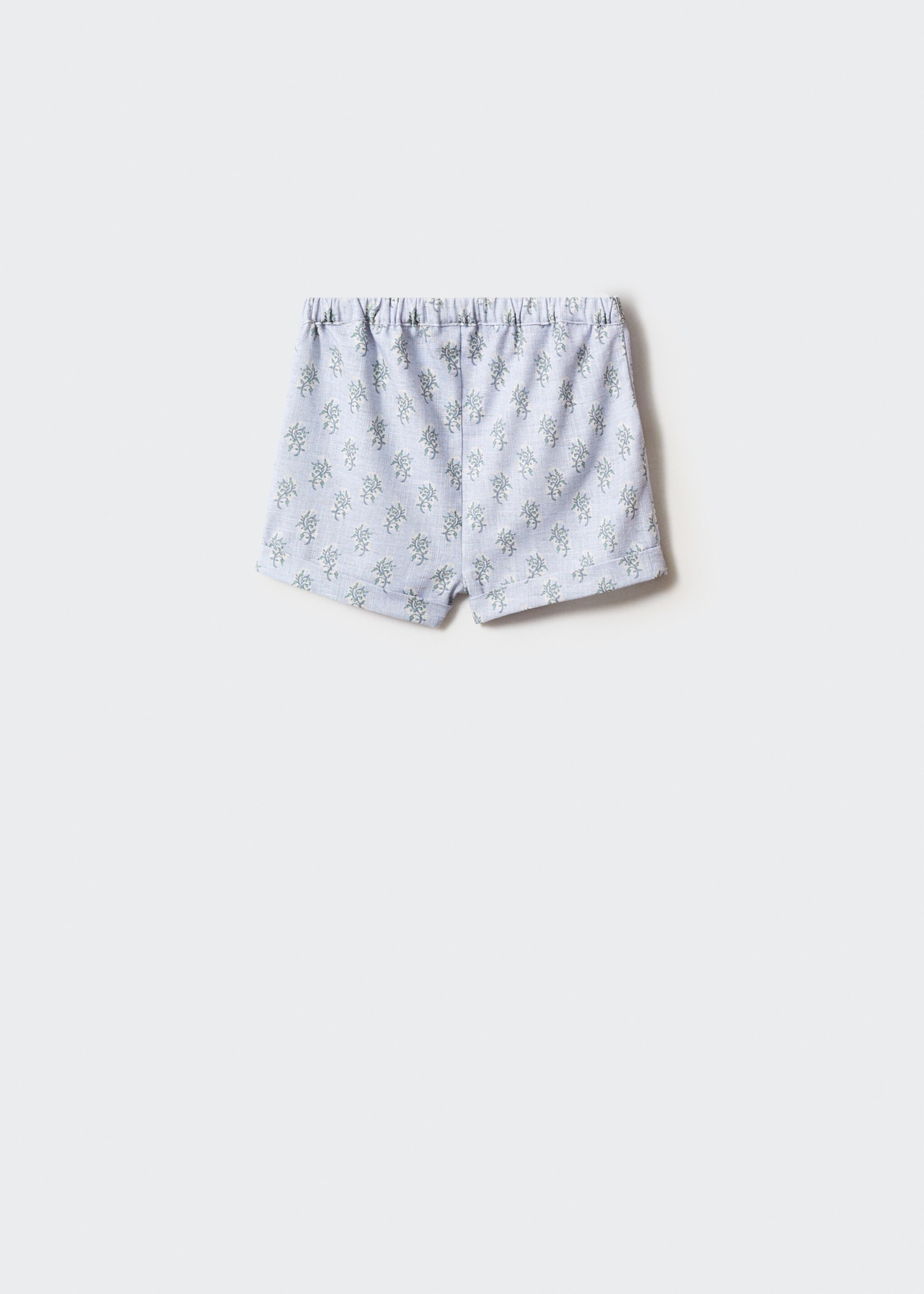 Short algodón estampado - Reverso del artículo