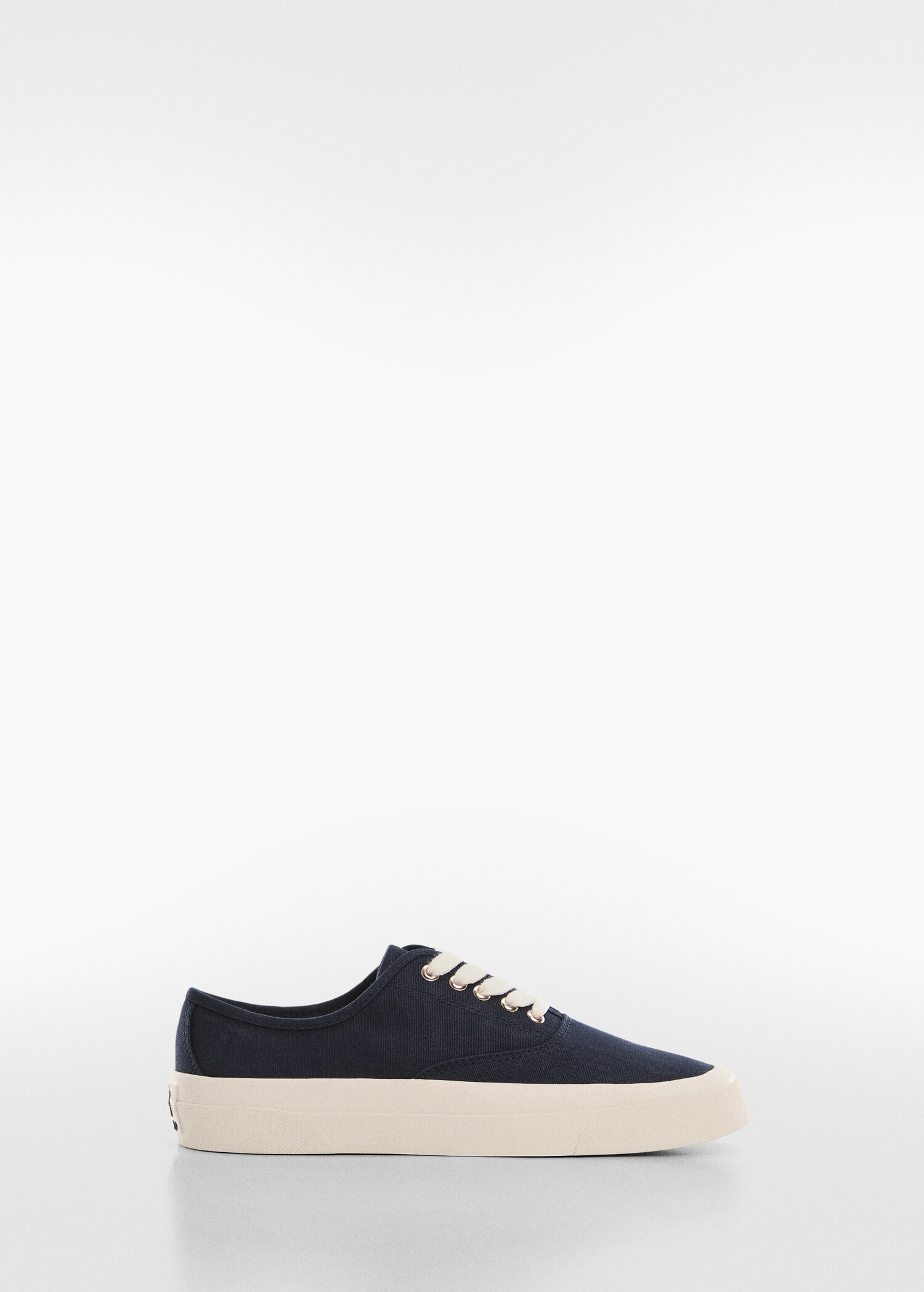 Canvas laced sneakers - Article without model
