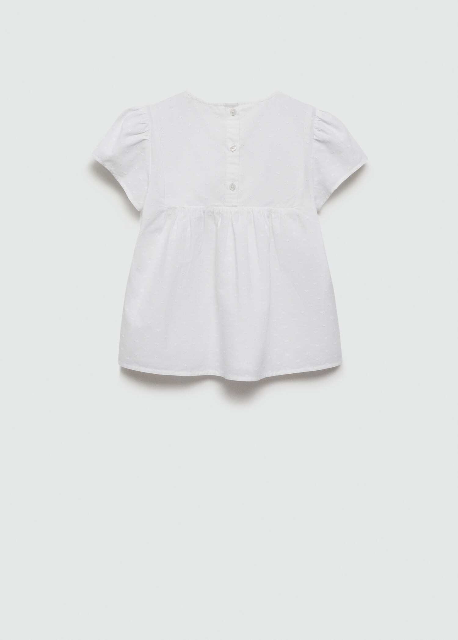 Plumeti embroidered blouse - Reverse of the article