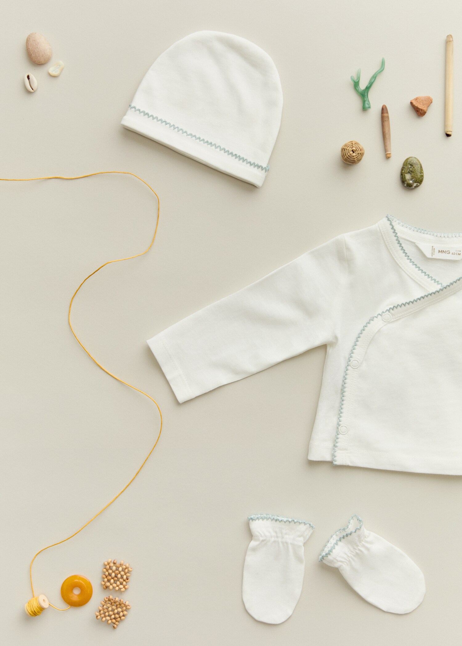 Embroidered cotton hat - Details of the article 5