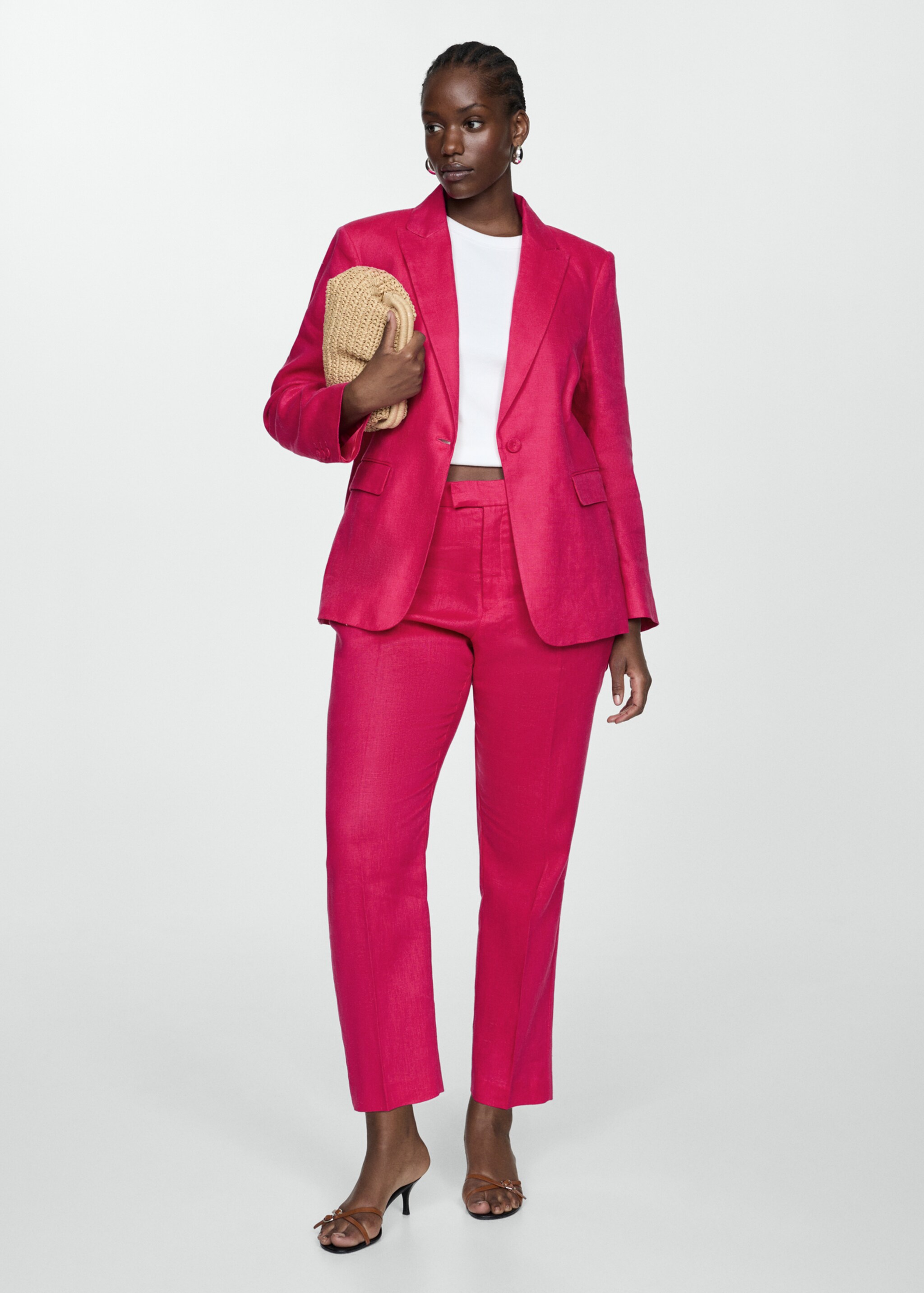 100% linen suit jacket - Details of the article 3