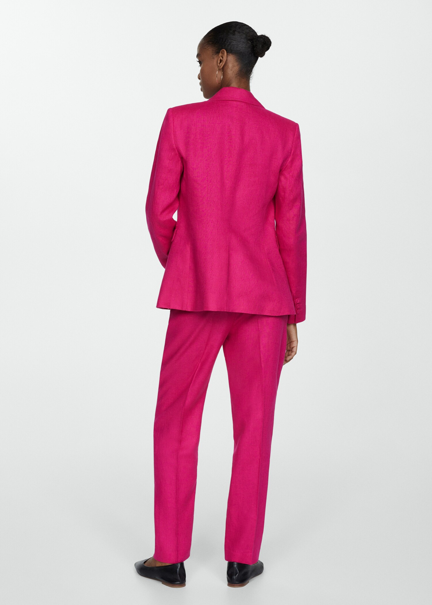 100% linen suit jacket - Reverse of the article