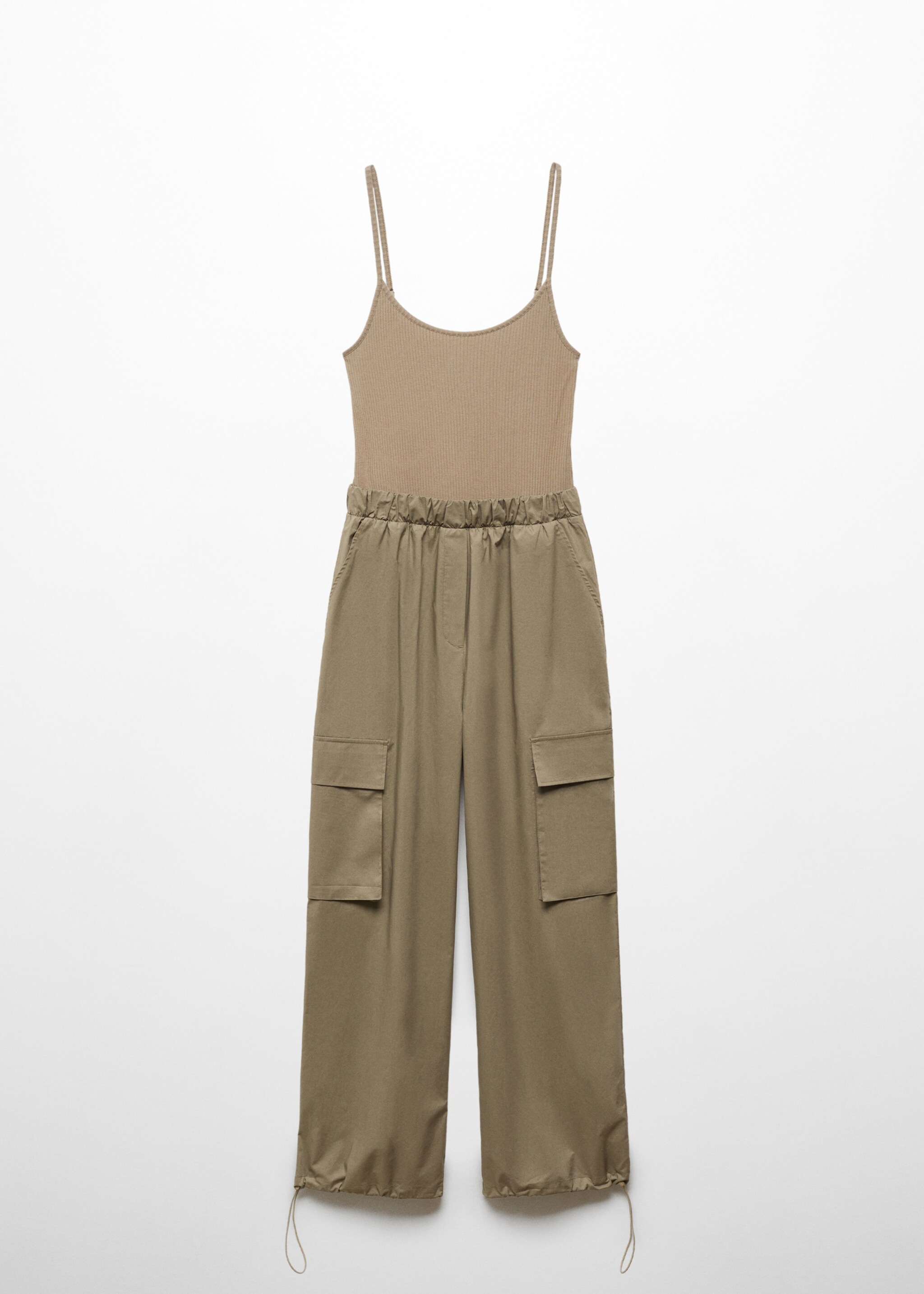 Fallschirm-Jumpsuit mit Trägern - Artikel ohne Model
