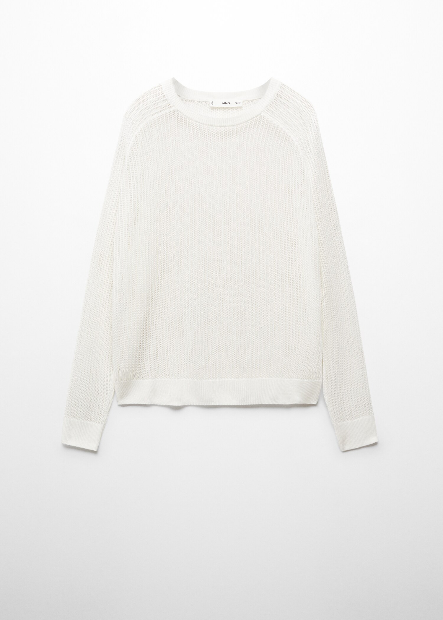 Pull-over semi-transparent maille - Article sans modèle