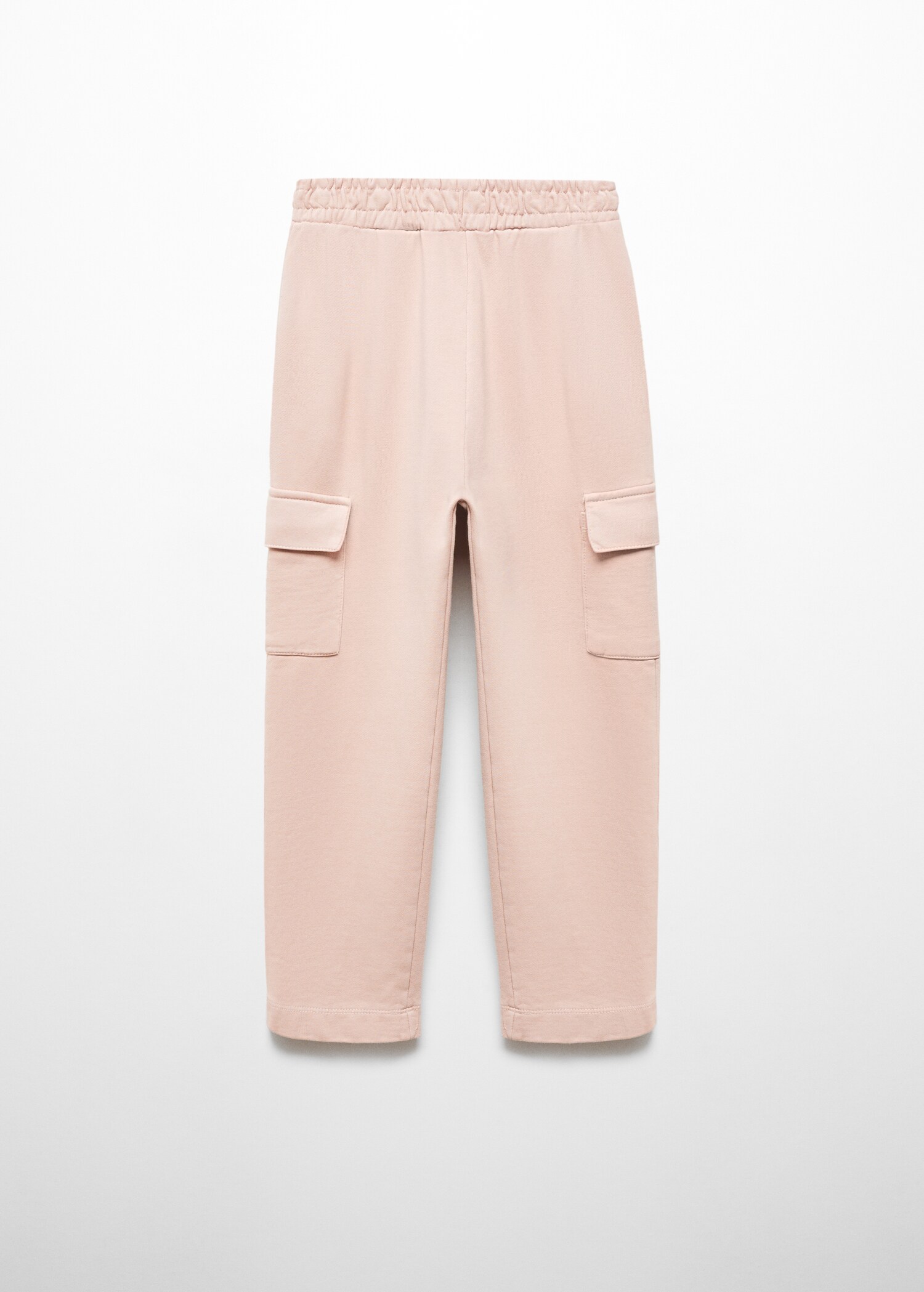 Elastic waist cargo trousers - Reverse of the article