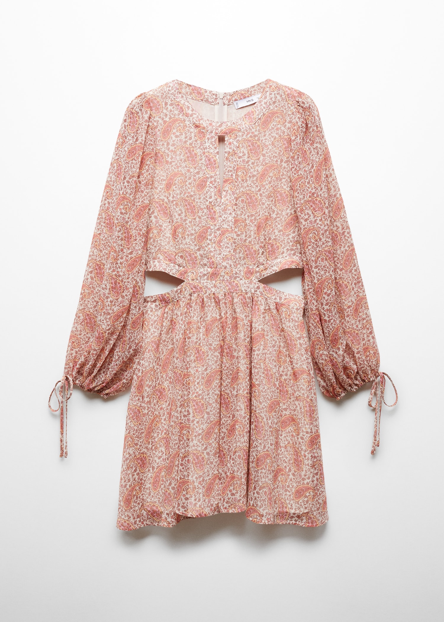 Vestito paisley spacchi Donna MANGO OUTLET Italia