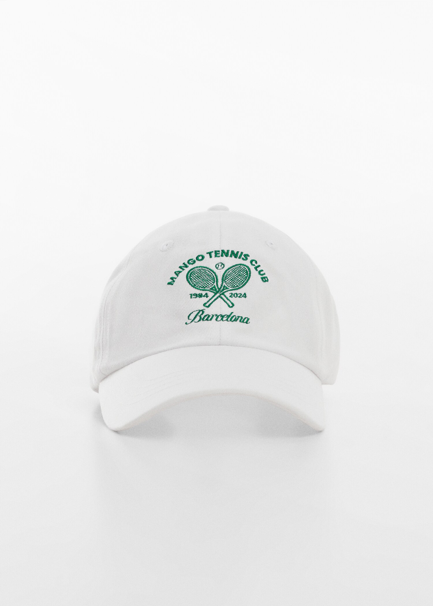 Kappe mit aufgesticktem Logo - Mittlere Ansicht