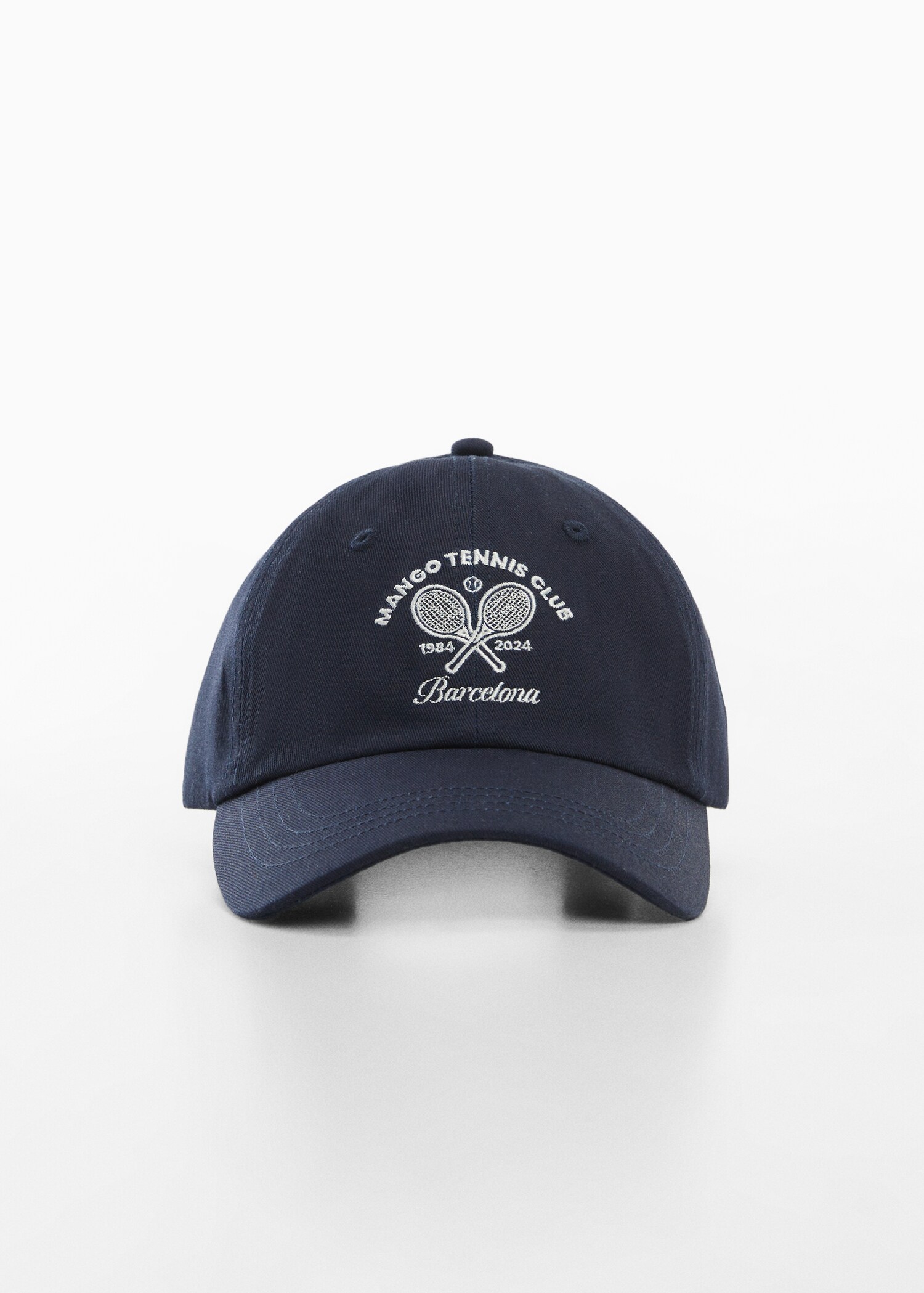 Kappe mit aufgesticktem Logo - Mittlere Ansicht
