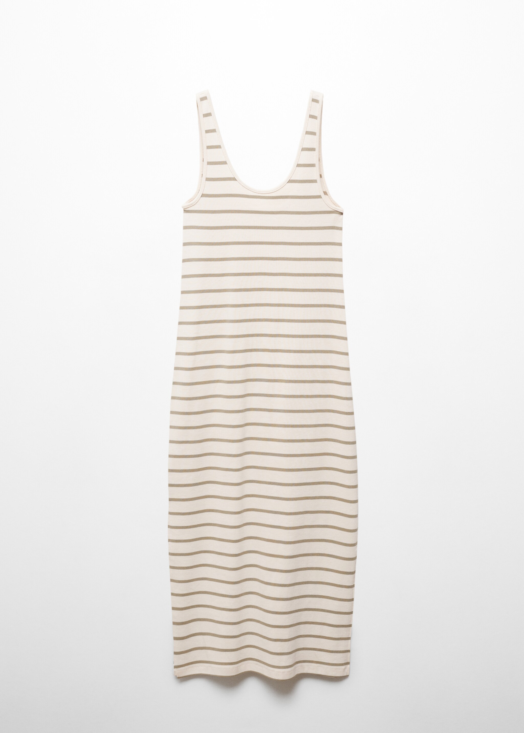 Cut-out striped dress - Article without model