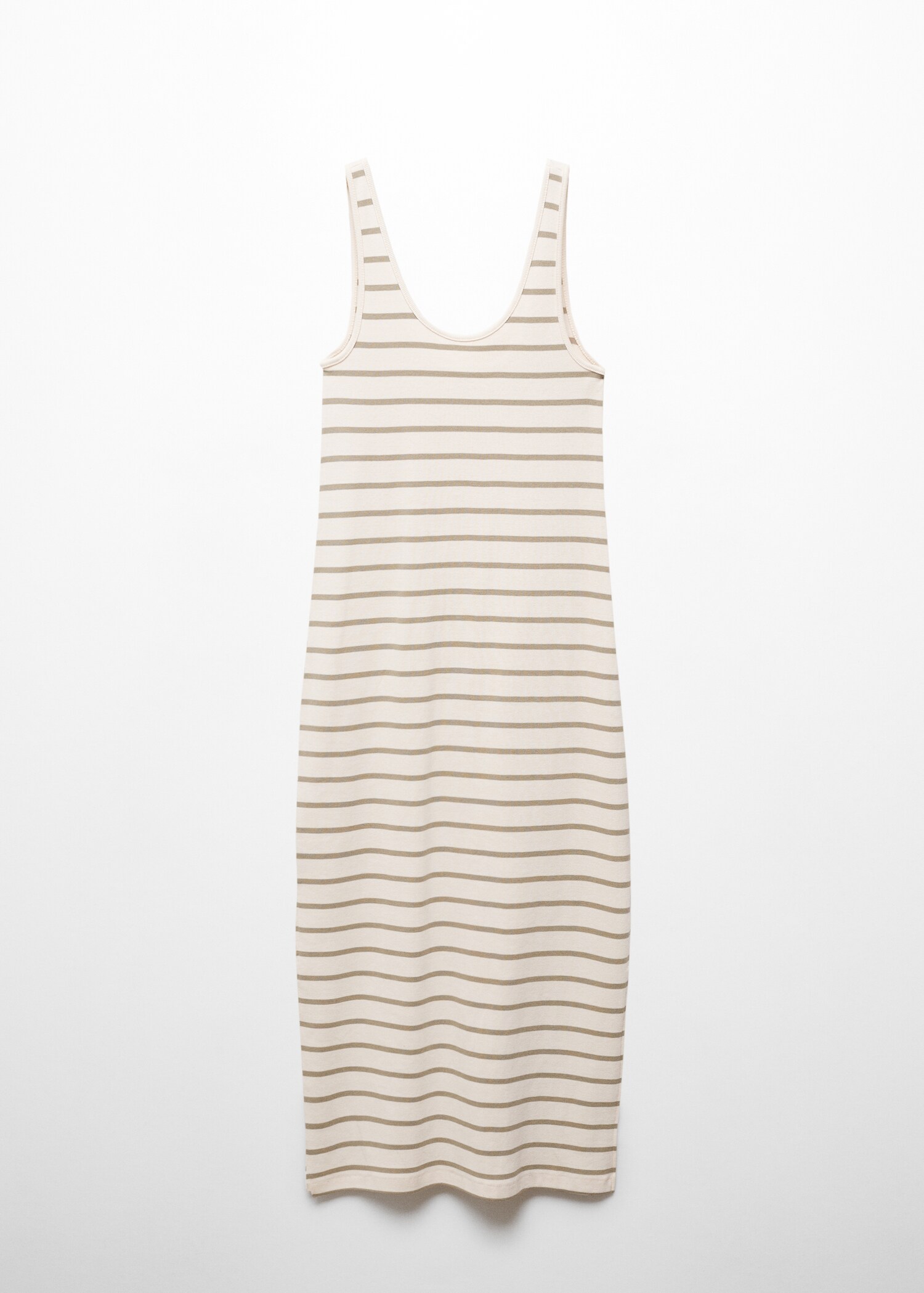 Cut-out striped dress - Article without model