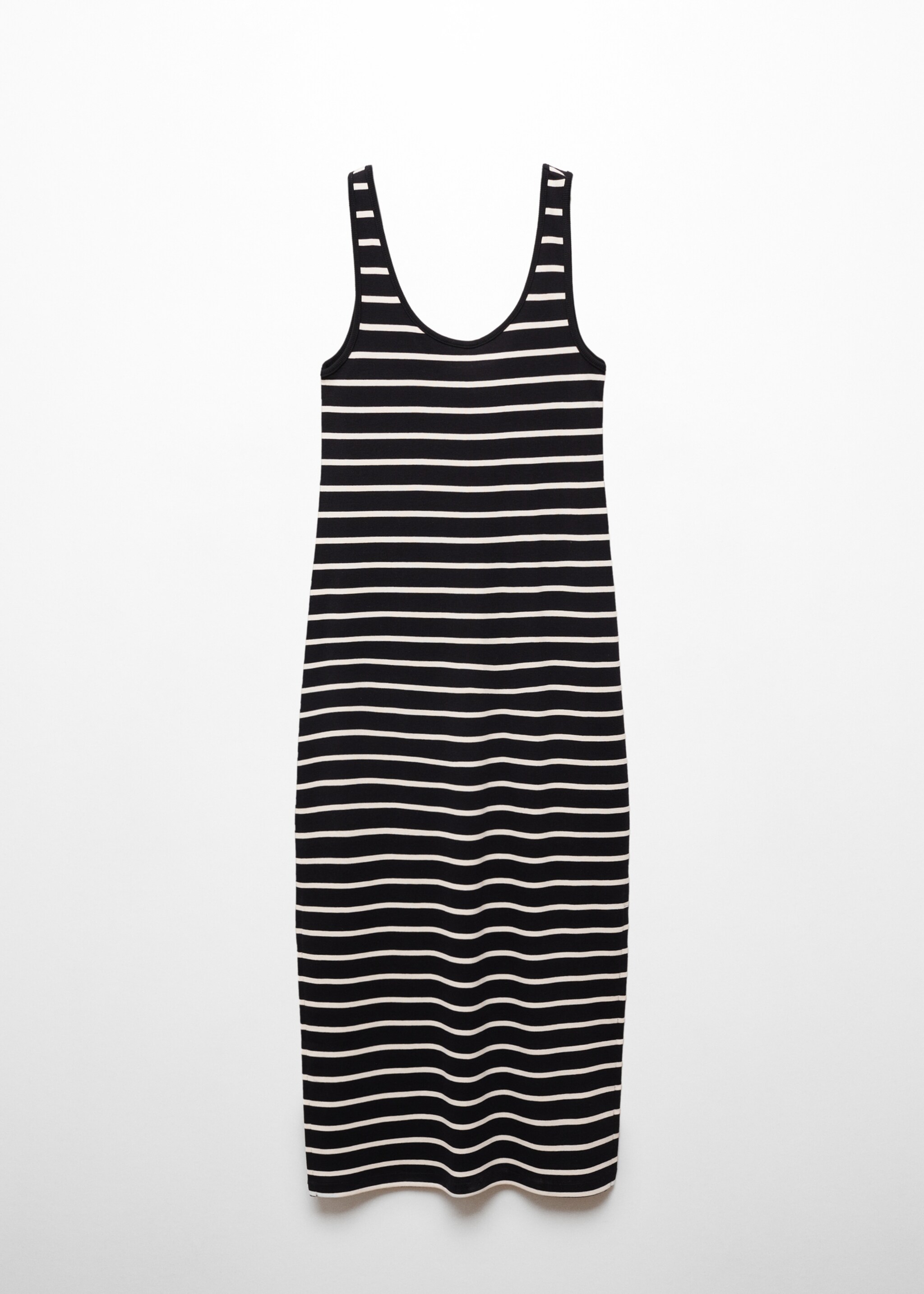 Cut-out striped dress - Article without model