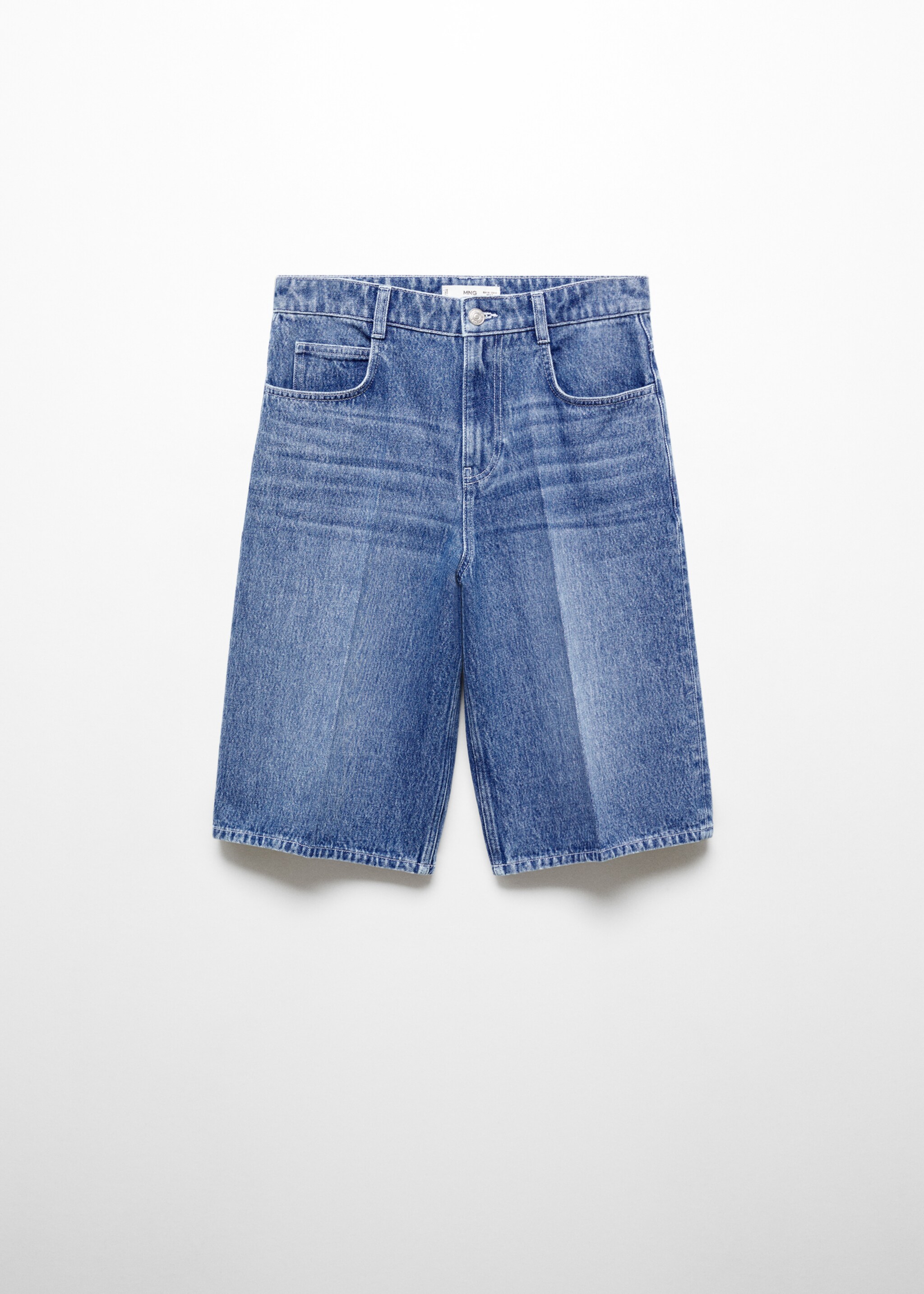 Bermudas vaqueras rectas - Artículo sin modelo