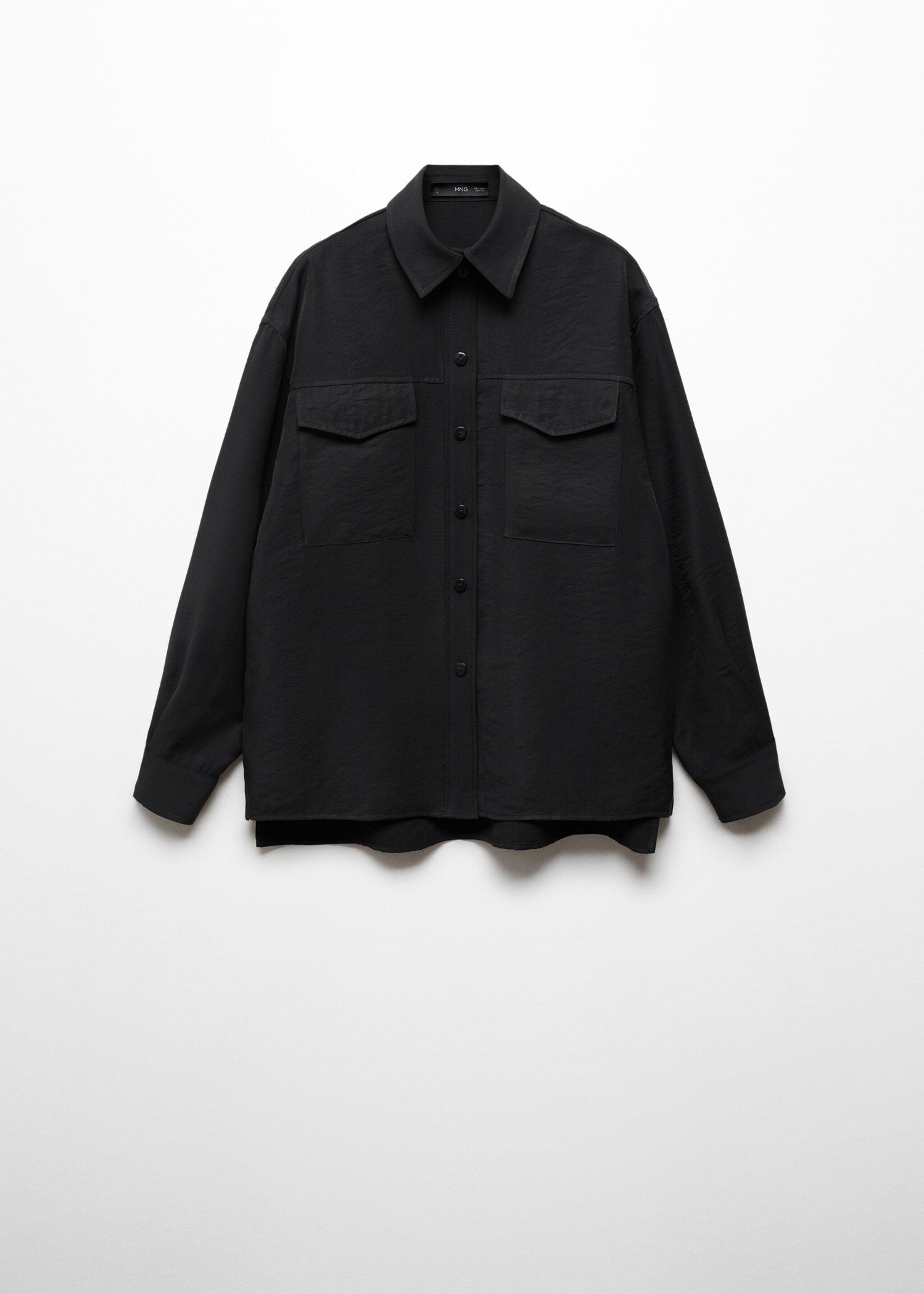Chest-pocket modal shirt - Article without model