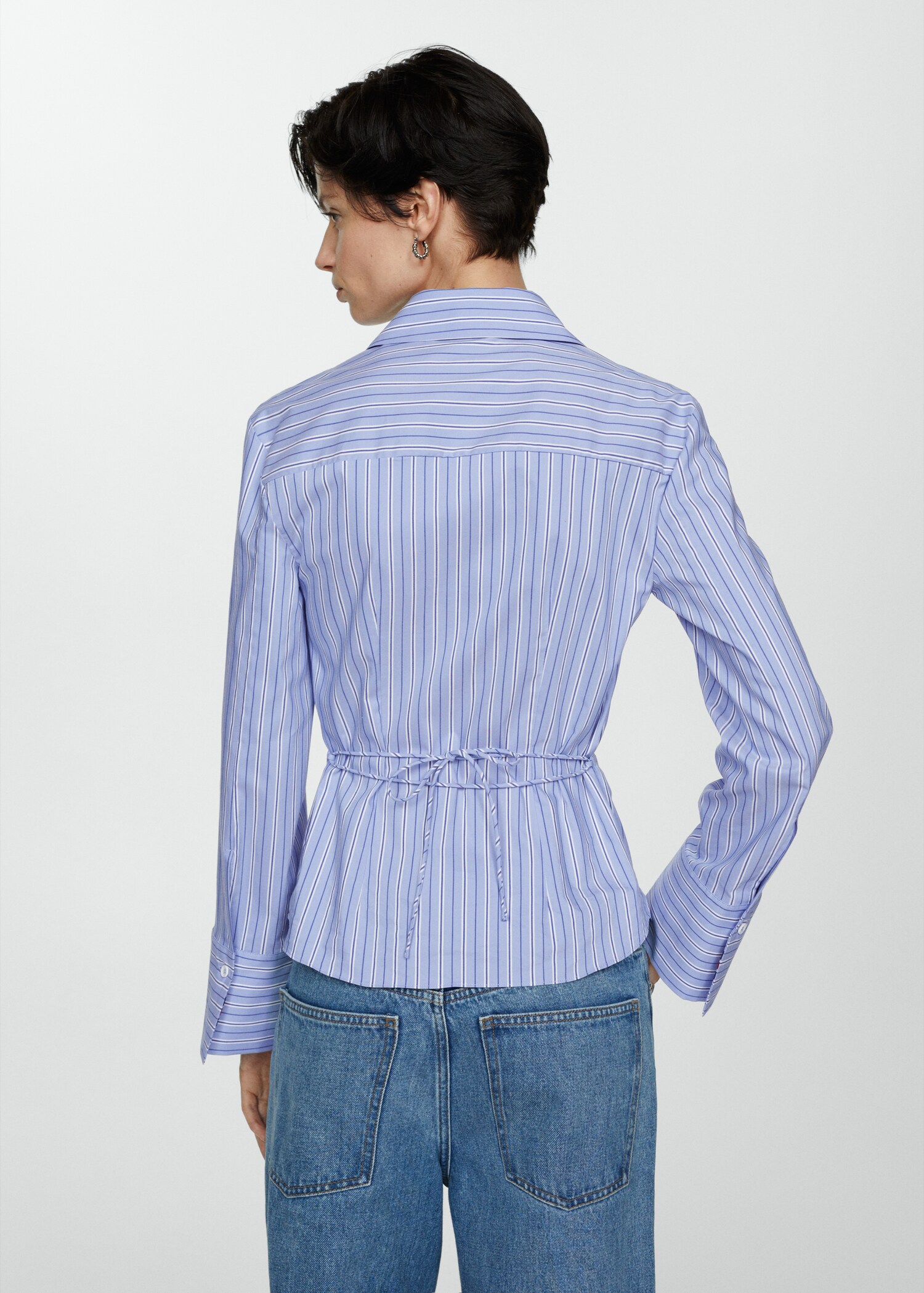 Camisa rayas lazo - Reverso del artículo