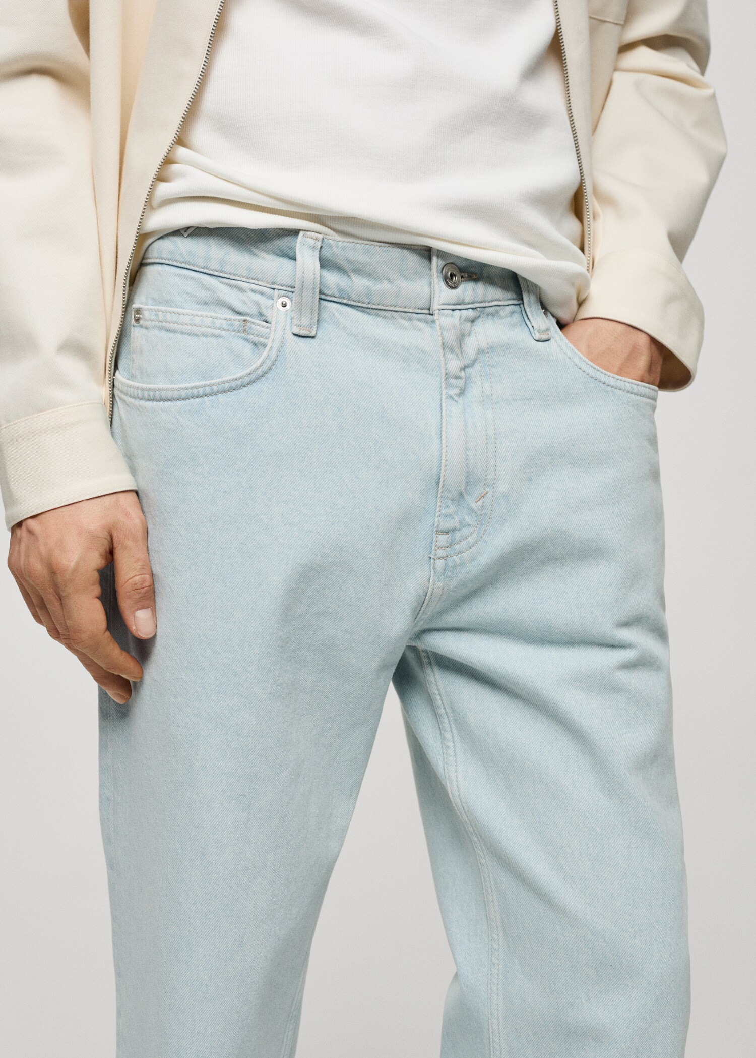 Relaxed-Fit-Jeans mit Washed-Effekt - Detail des Artikels 1