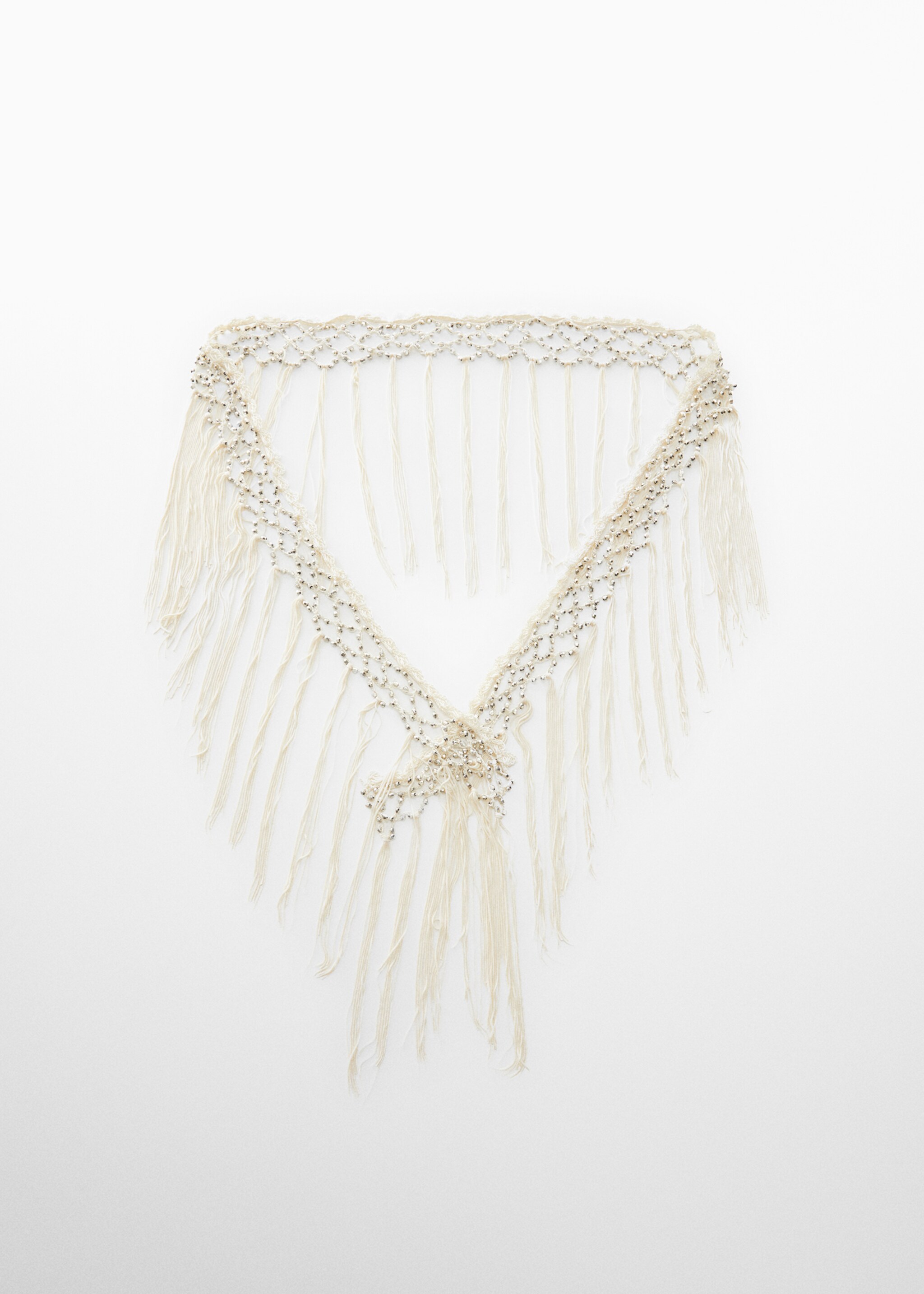 Foulard détail perles - Article sans modèle