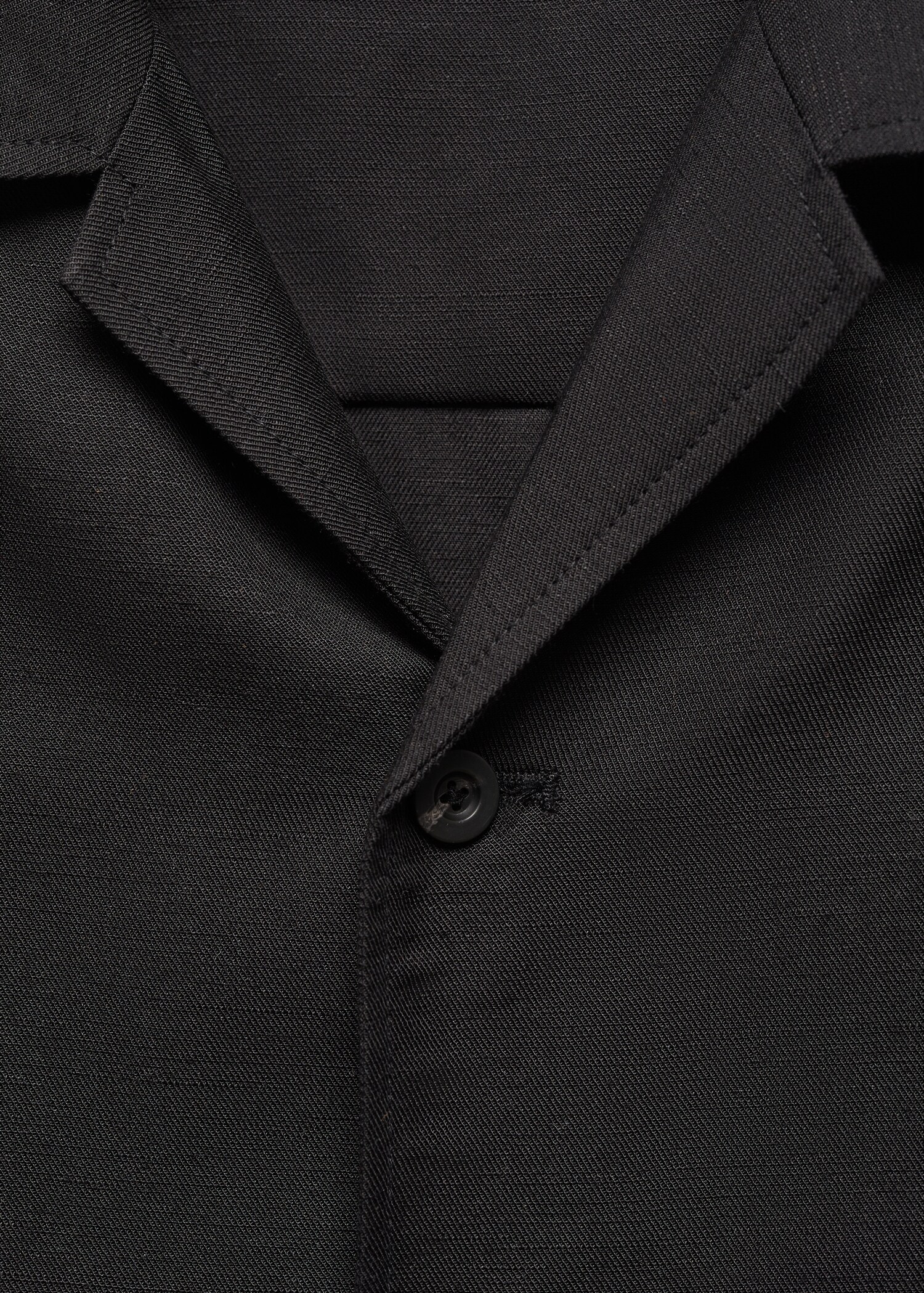 Sobrecamisa slim fit mezcla lino - Detalle del artículo 8